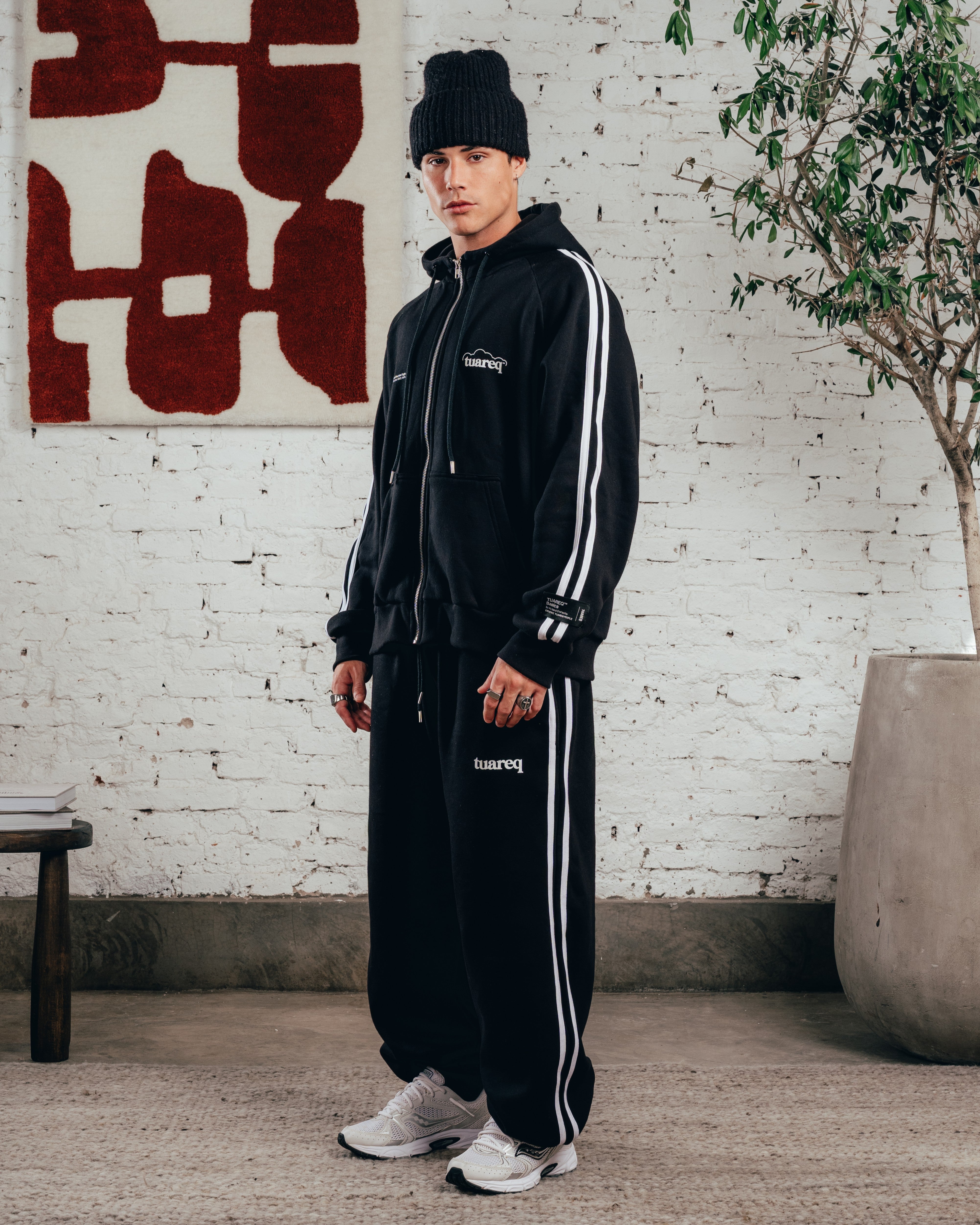 CONJUNTO STRIPE [ COMFORT ] CLOUD BLACK
