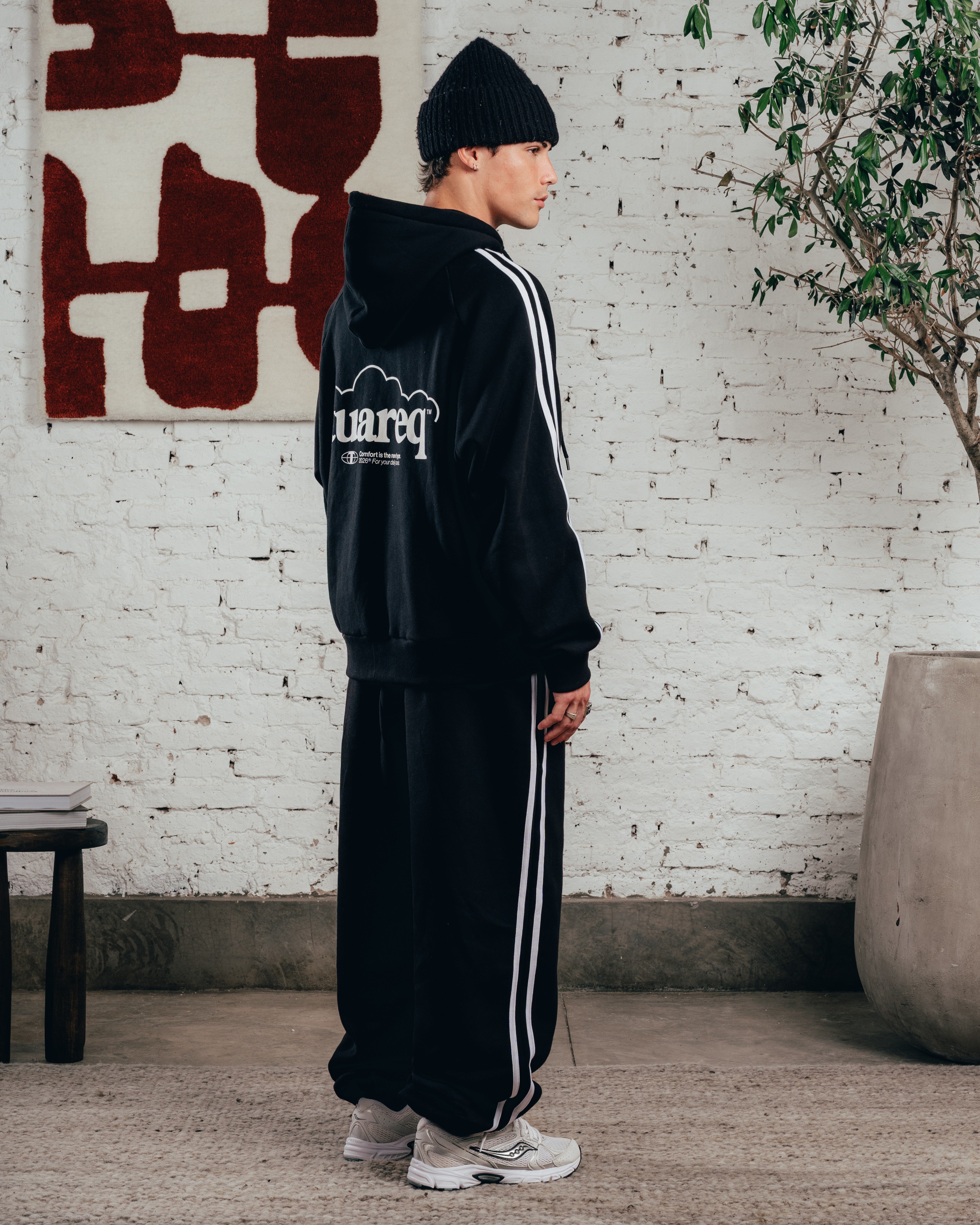 CONJUNTO STRIPE [ COMFORT ] CLOUD BLACK