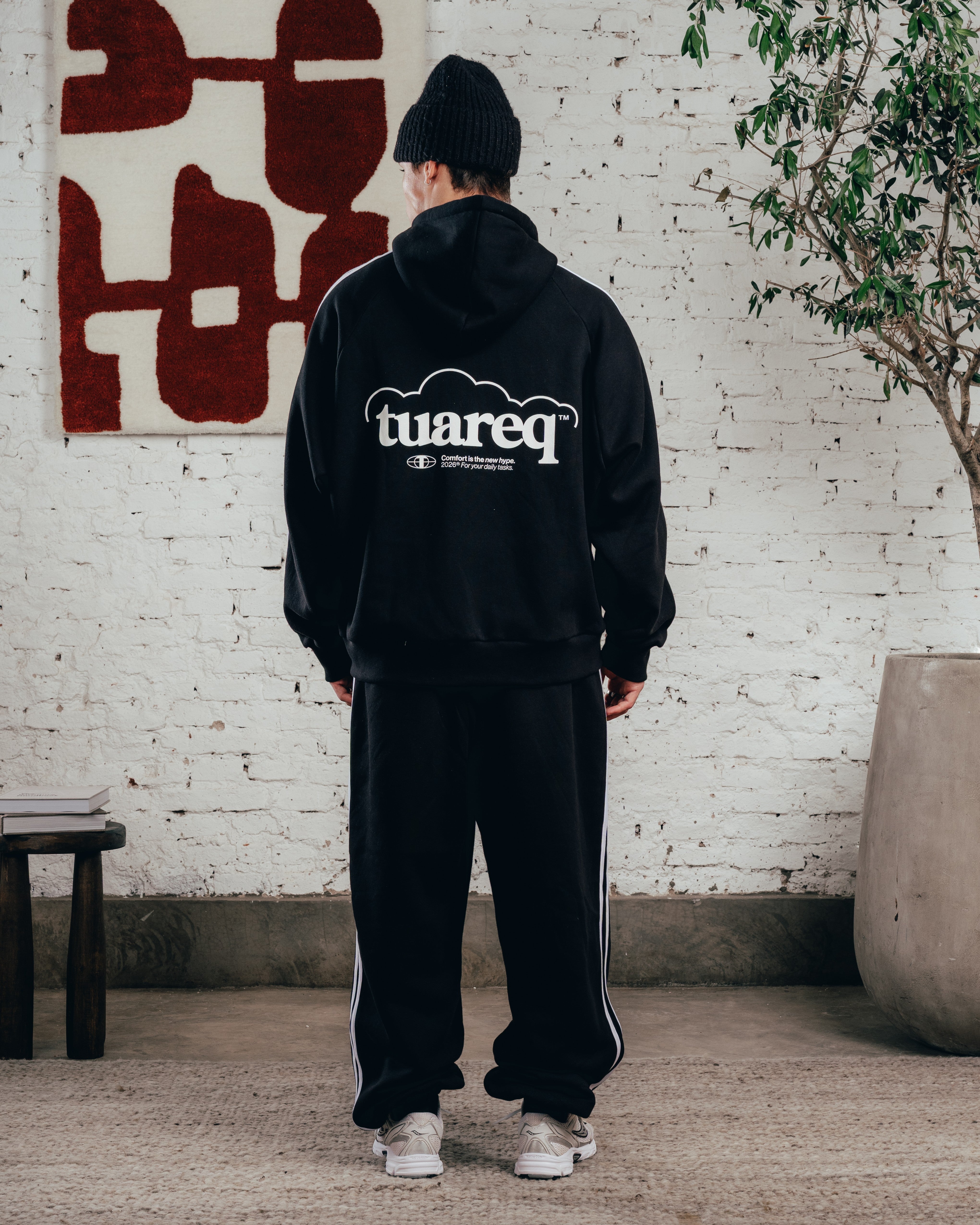 CONJUNTO STRIPE [ COMFORT ] CLOUD BLACK