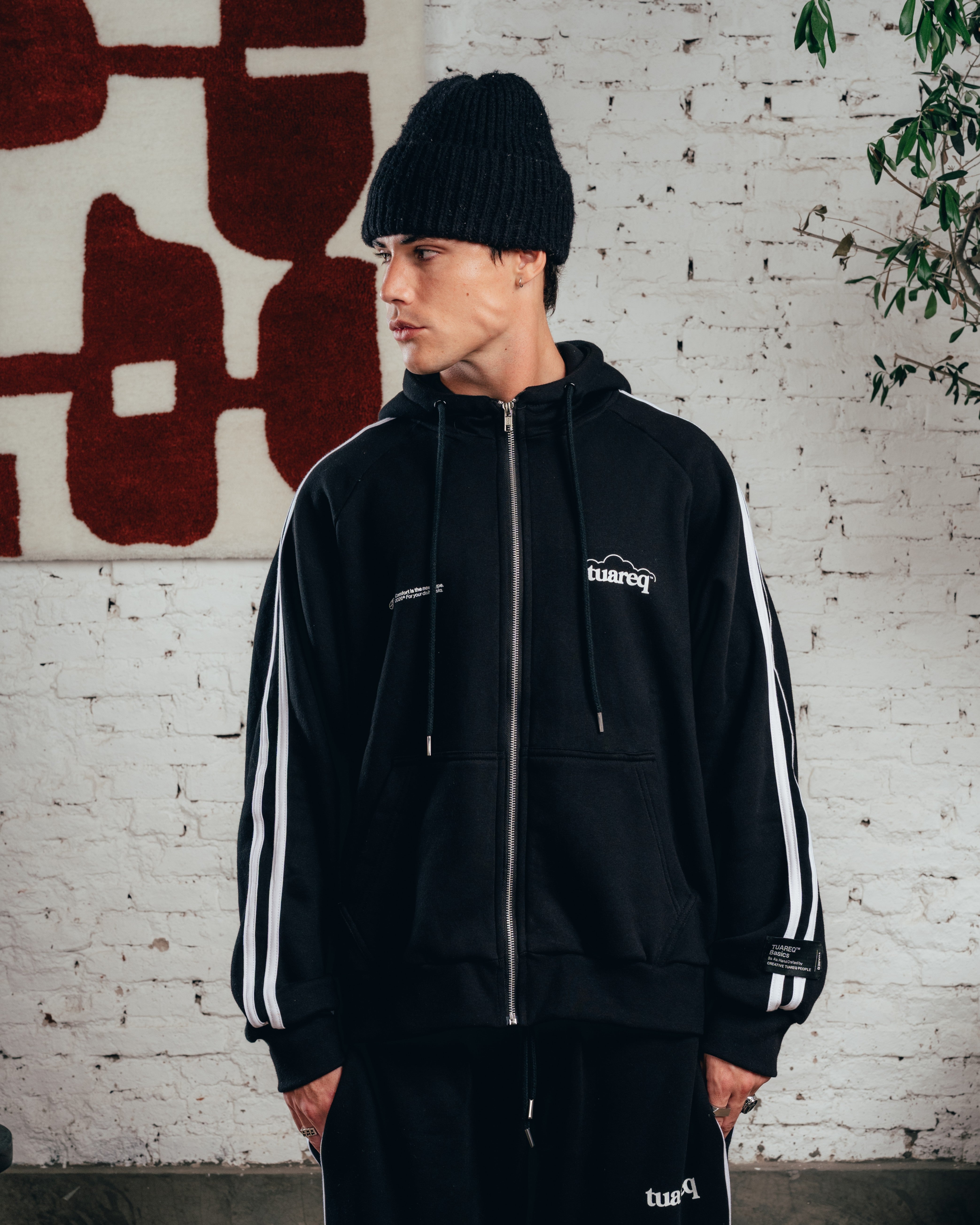CONJUNTO STRIPE [ COMFORT ] CLOUD BLACK