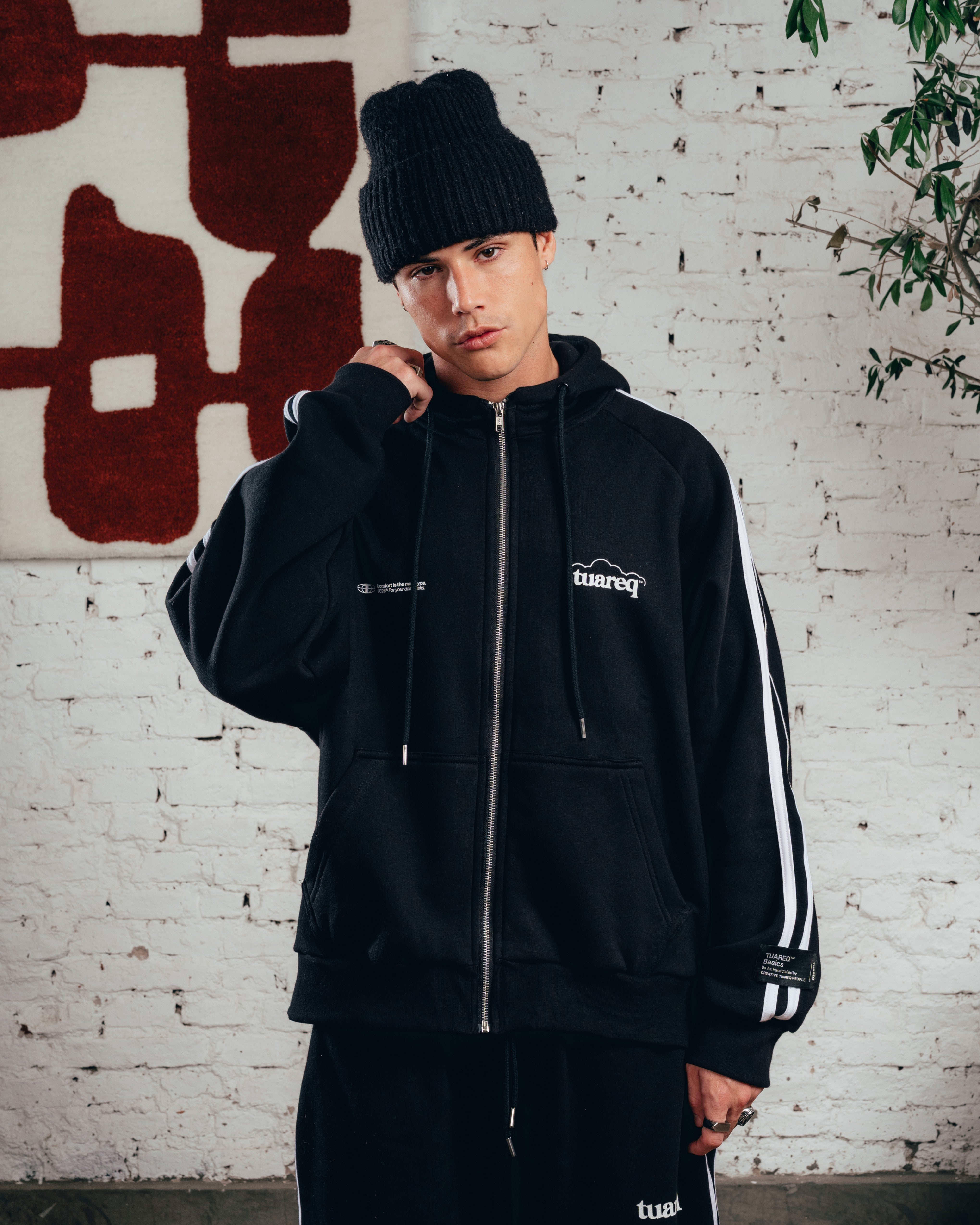 CONJUNTO STRIPE [ COMFORT ] CLOUD BLACK