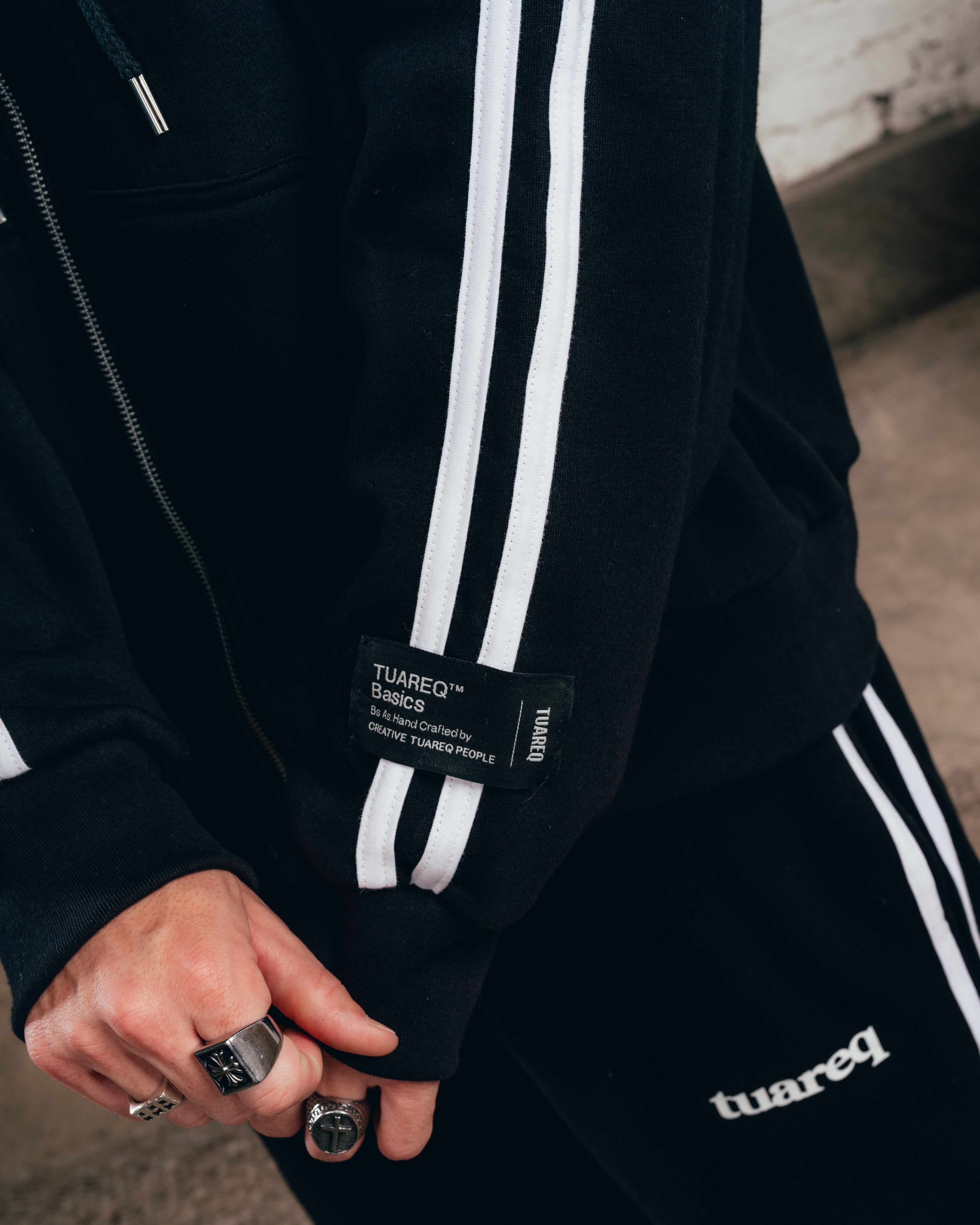 CONJUNTO STRIPE [ COMFORT ] CLOUD BLACK