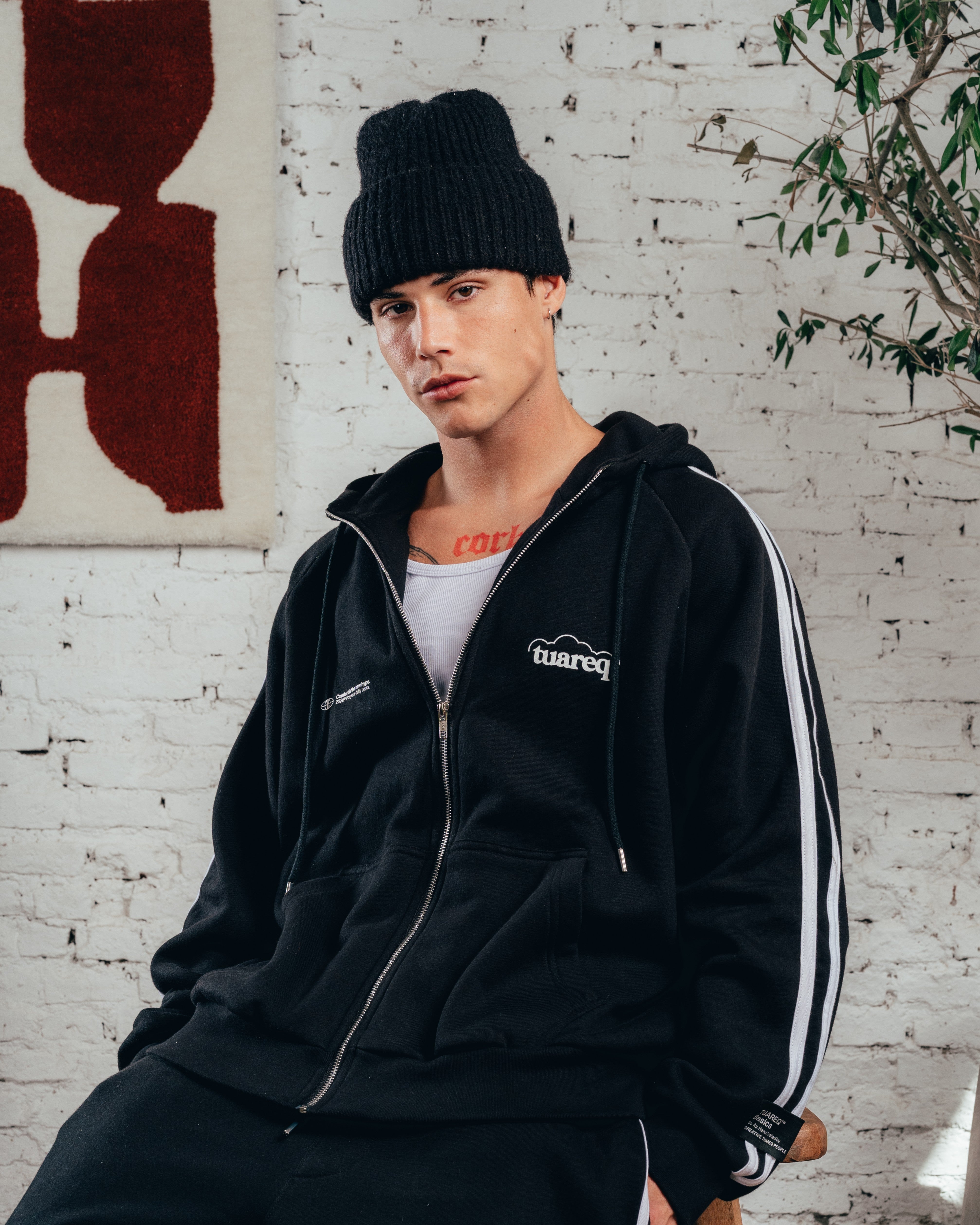 CONJUNTO STRIPE [ COMFORT ] CLOUD BLACK