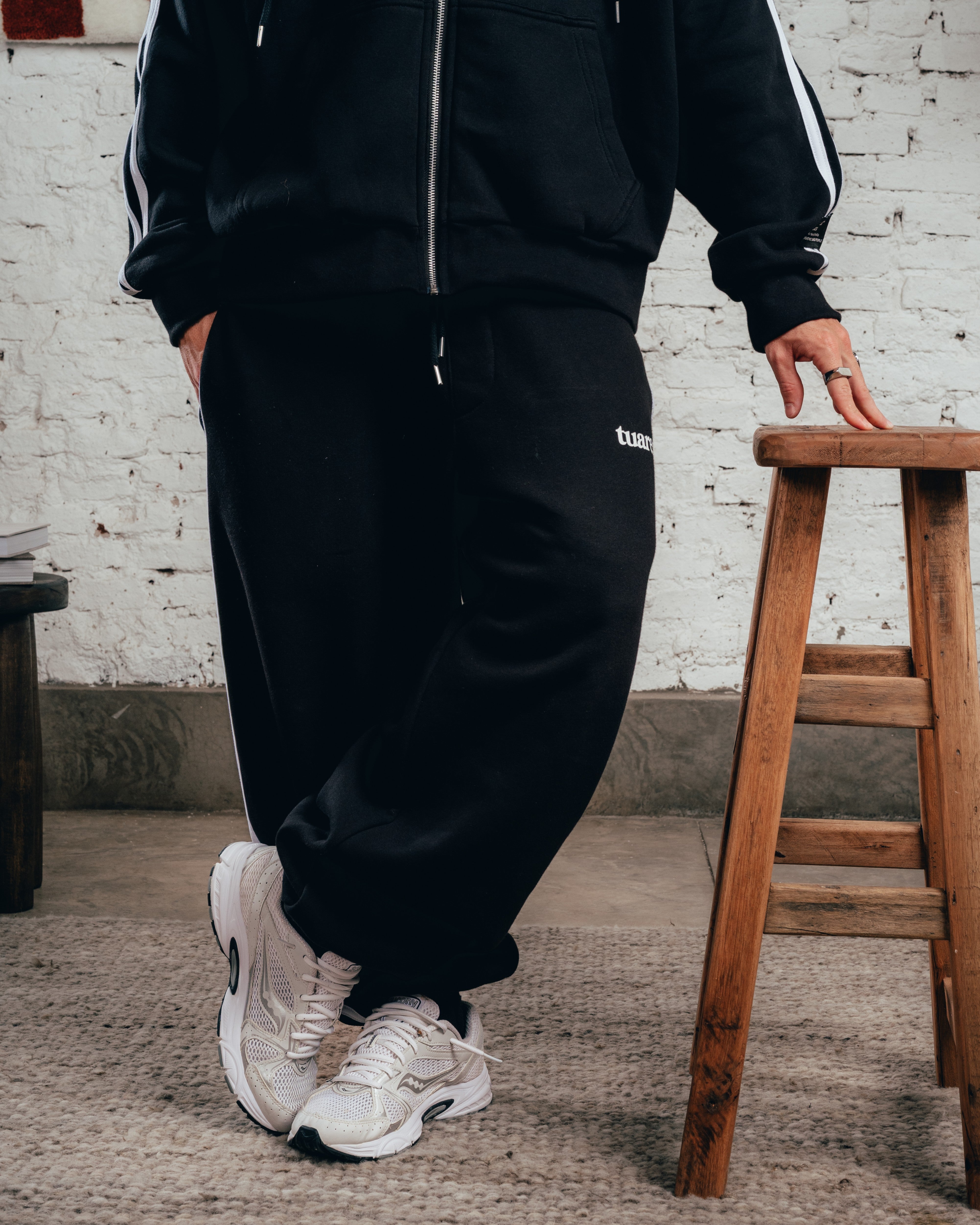 CONJUNTO STRIPE [ COMFORT ] CLOUD BLACK