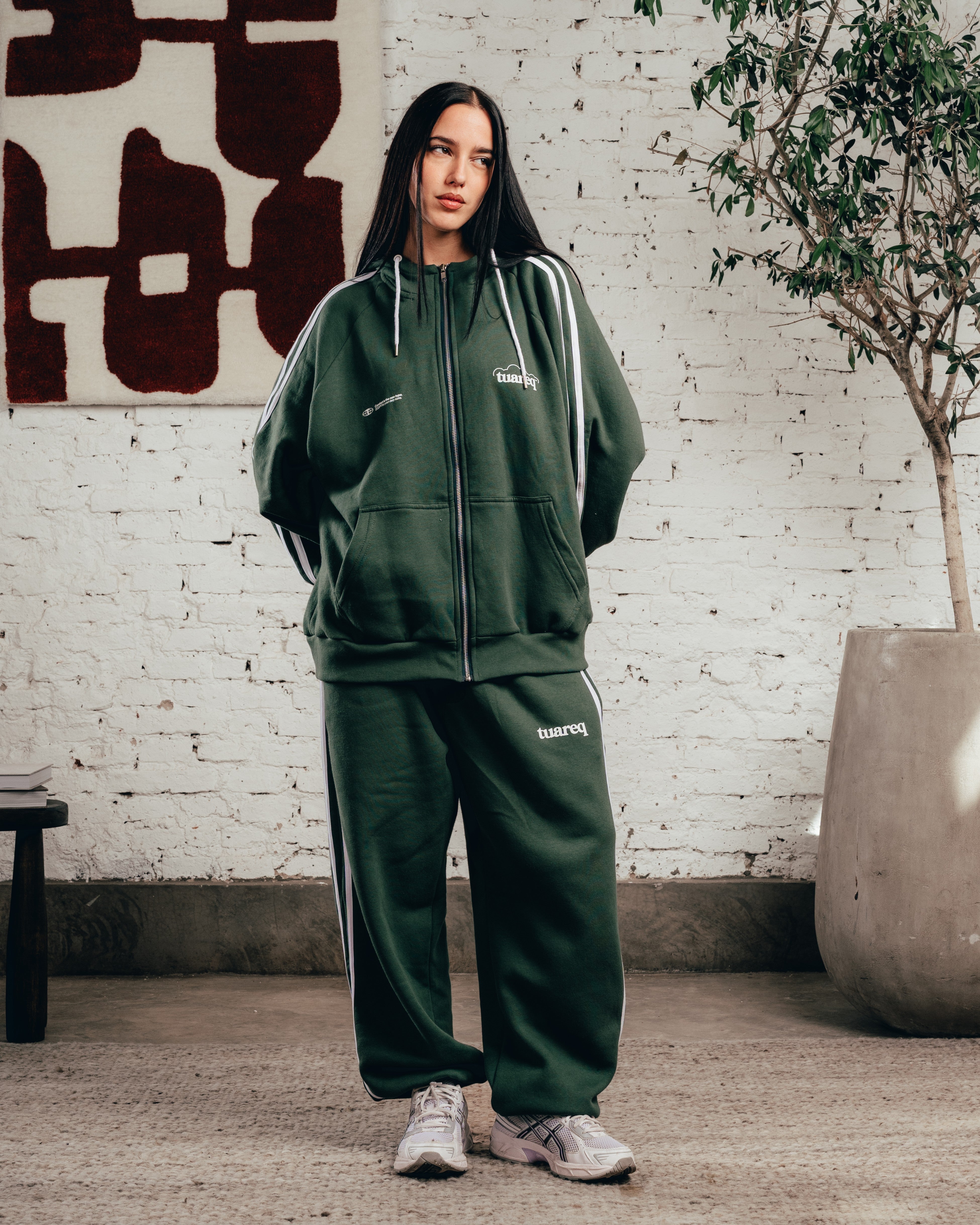 CONJUNTO STRIPE [ COMFORT ] CLOUD GREEN