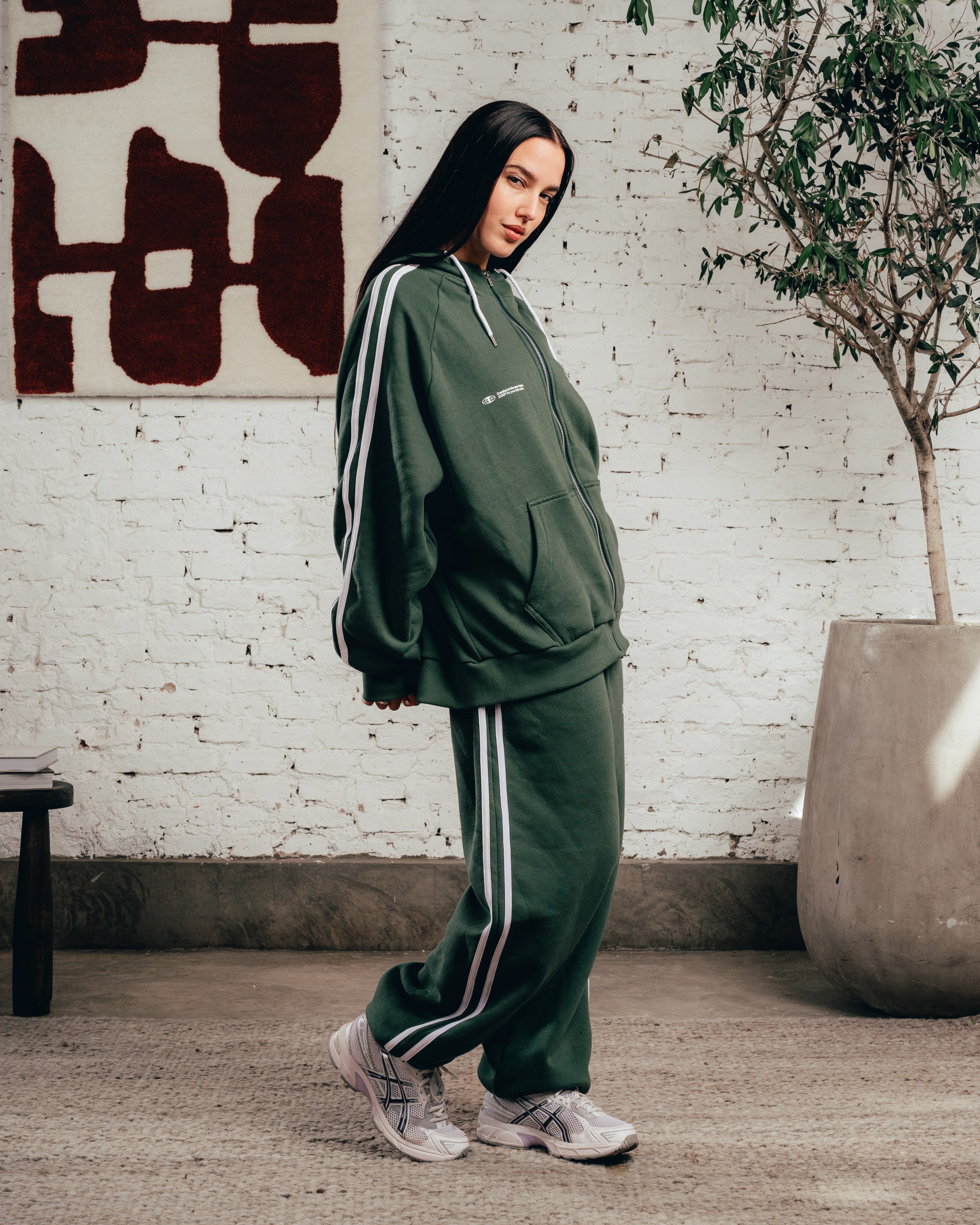 CONJUNTO STRIPE [ COMFORT ] CLOUD GREEN