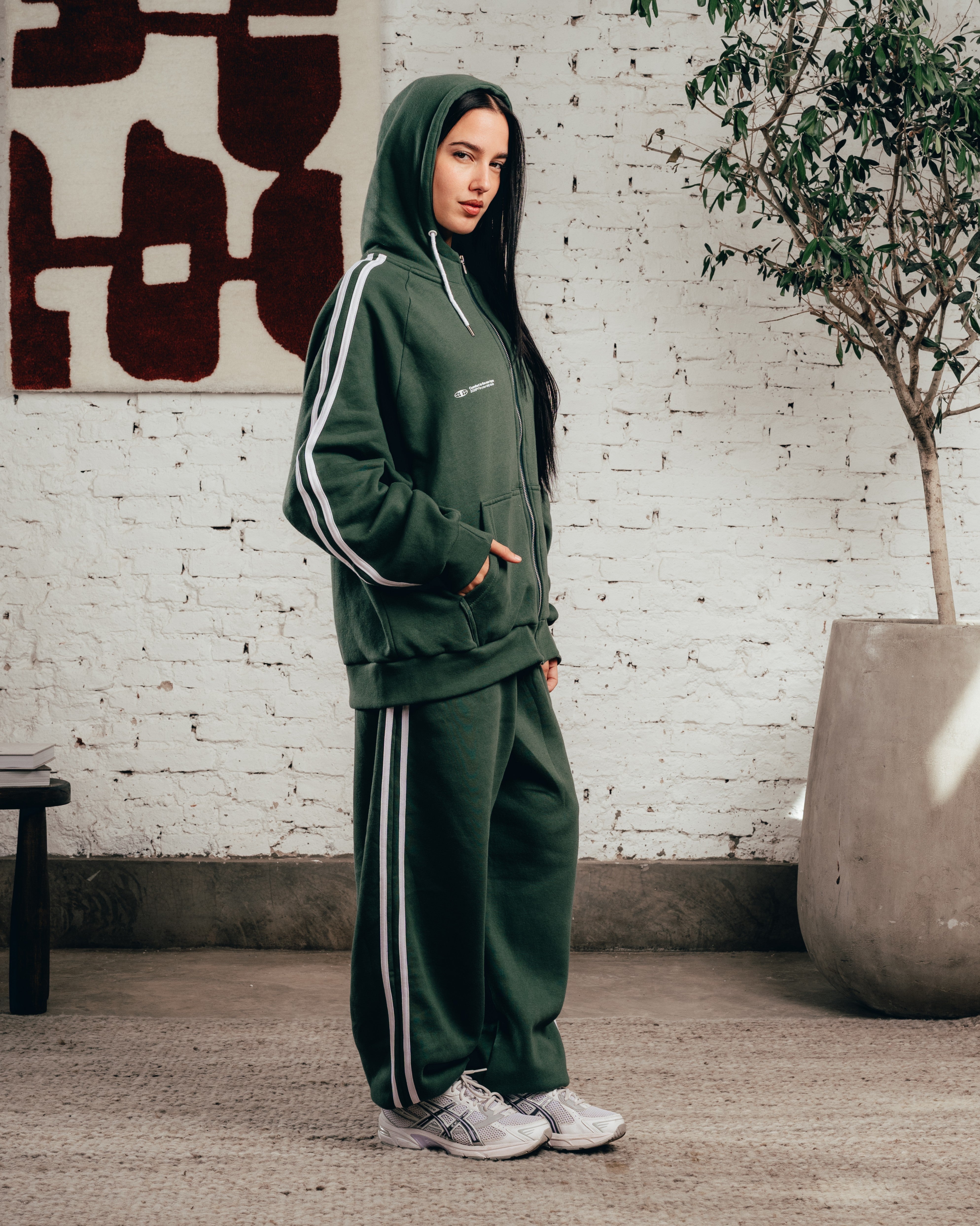 CONJUNTO STRIPE [ COMFORT ] CLOUD GREEN