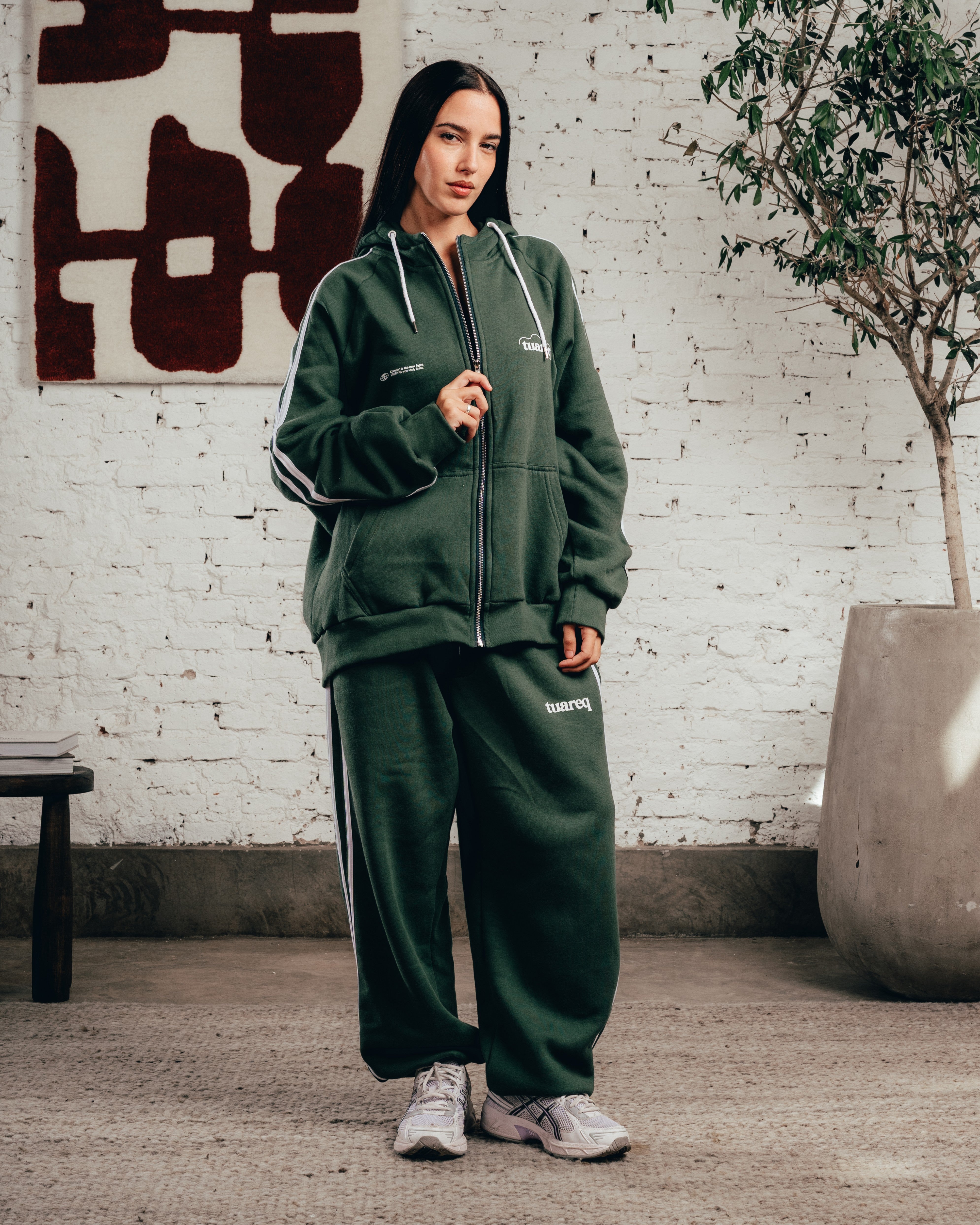 CONJUNTO STRIPE [ COMFORT ] CLOUD GREEN