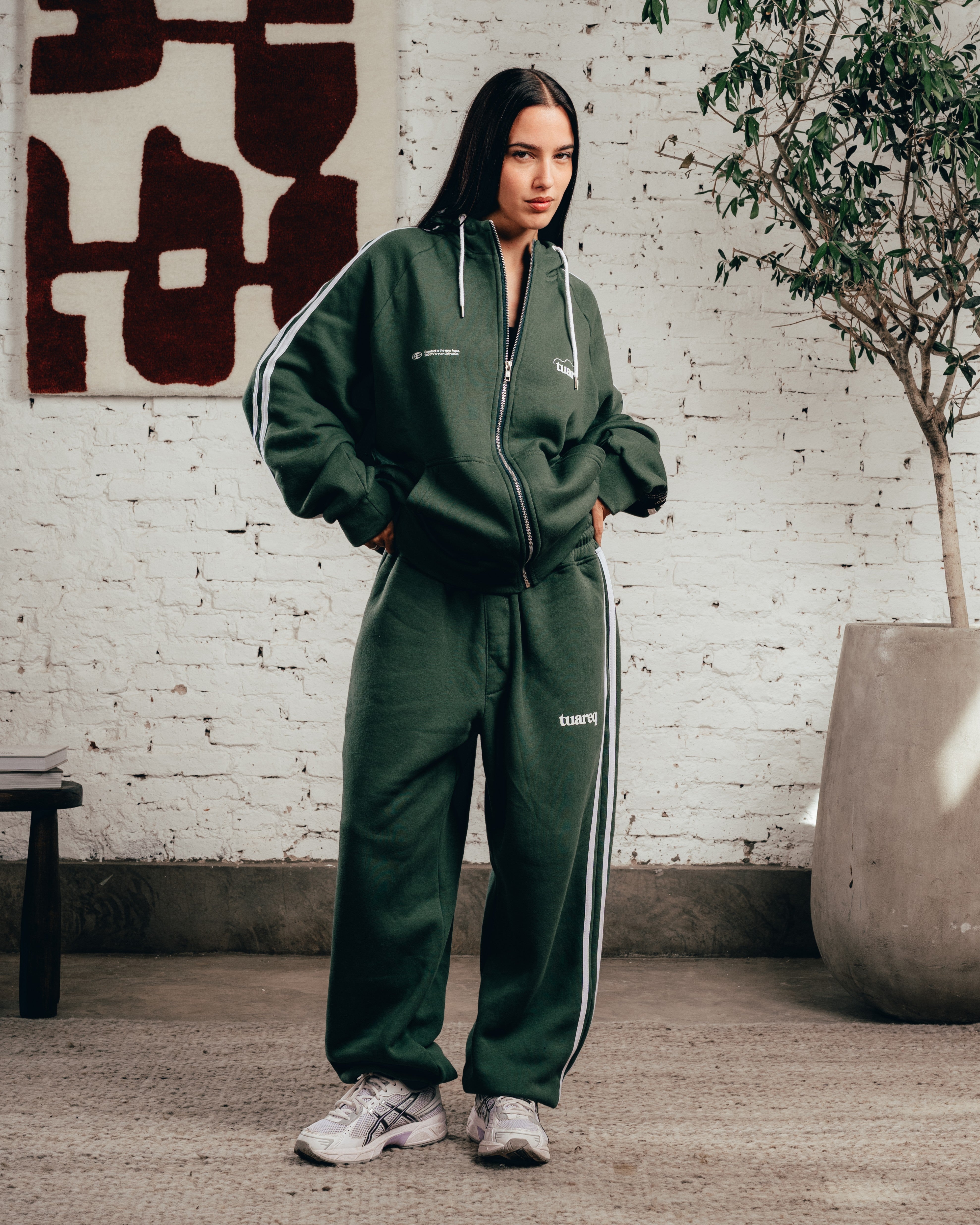 CONJUNTO STRIPE [ COMFORT ] CLOUD GREEN