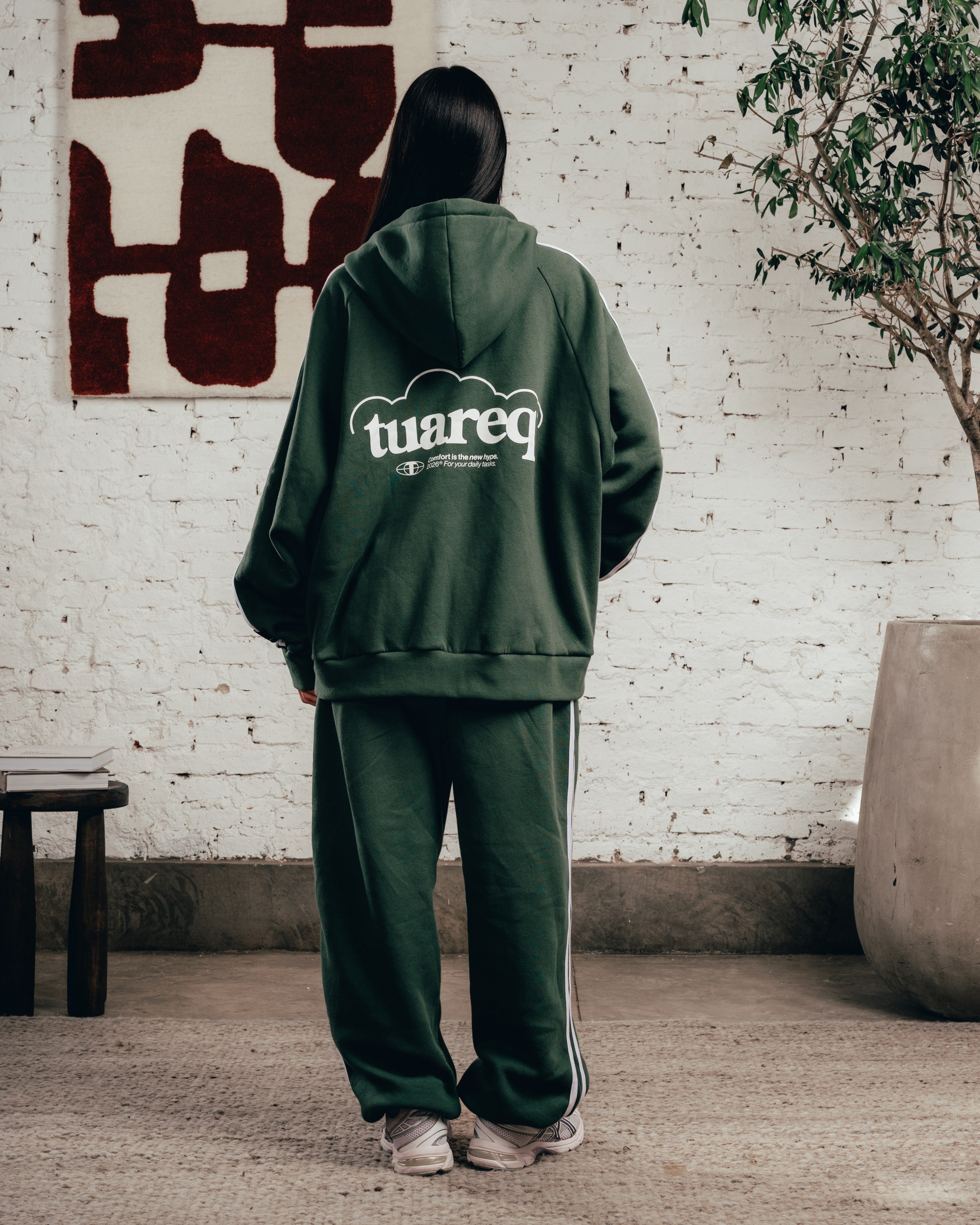 CONJUNTO STRIPE [ COMFORT ] CLOUD GREEN