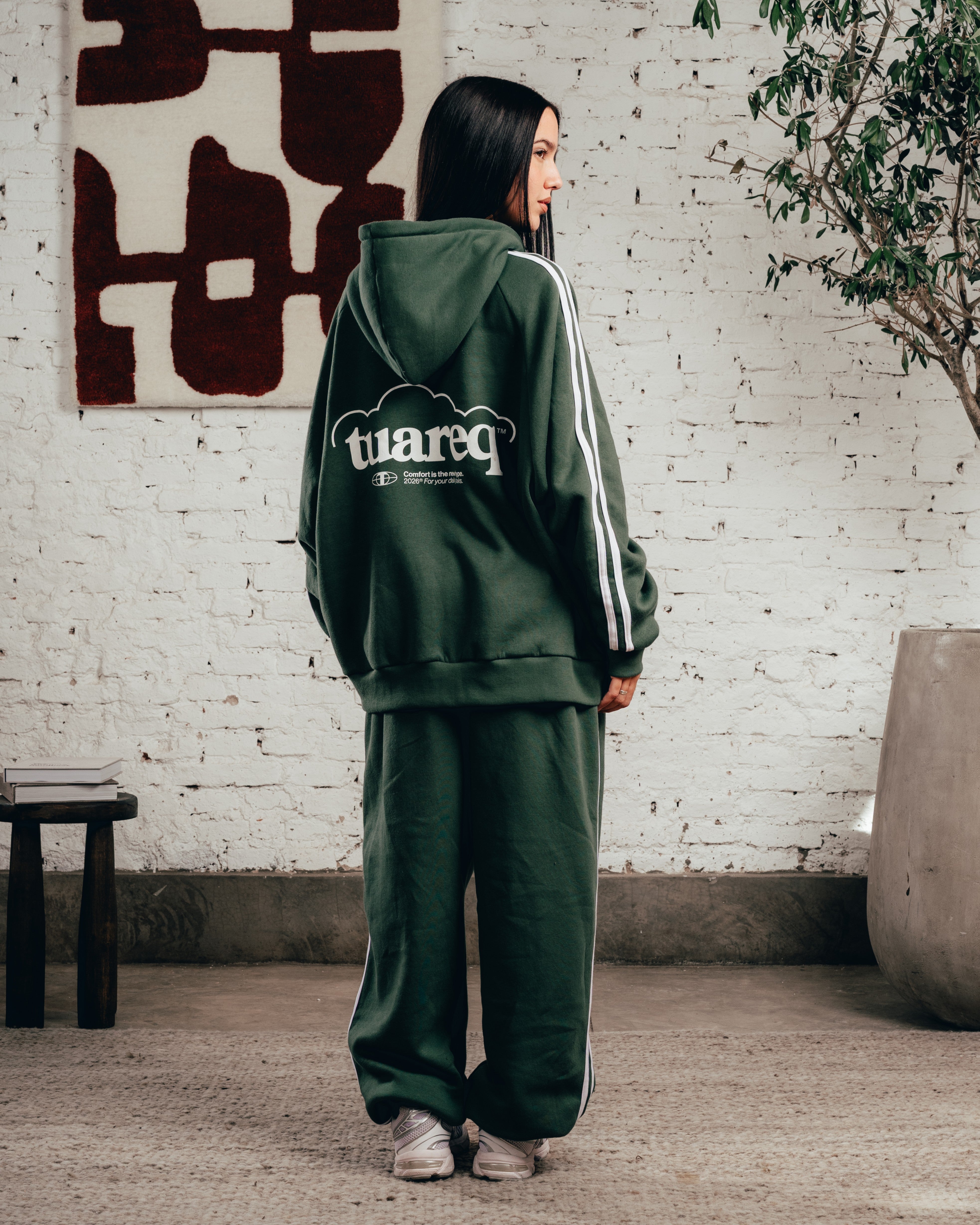 CONJUNTO STRIPE [ COMFORT ] CLOUD GREEN
