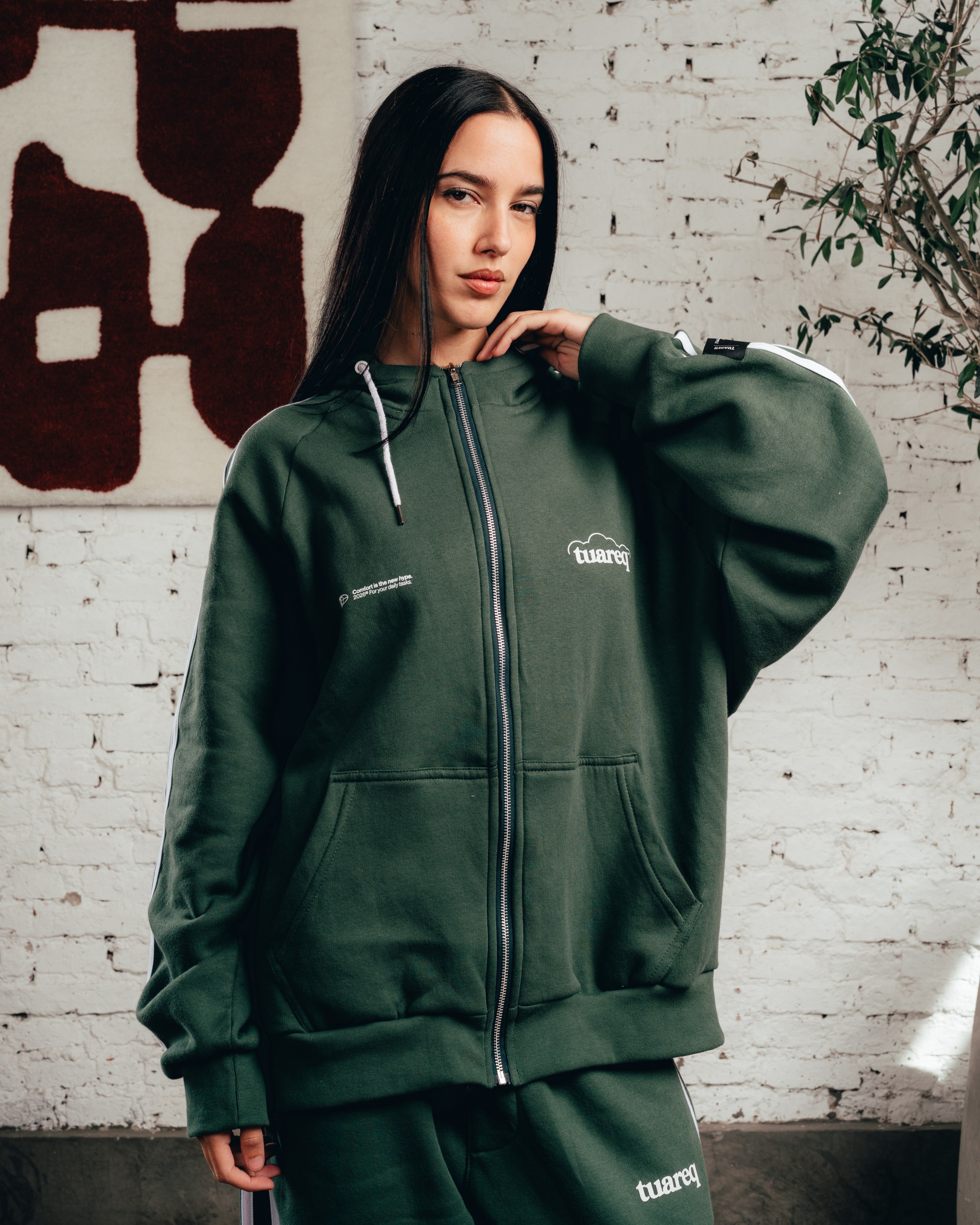 CONJUNTO STRIPE [ COMFORT ] CLOUD GREEN