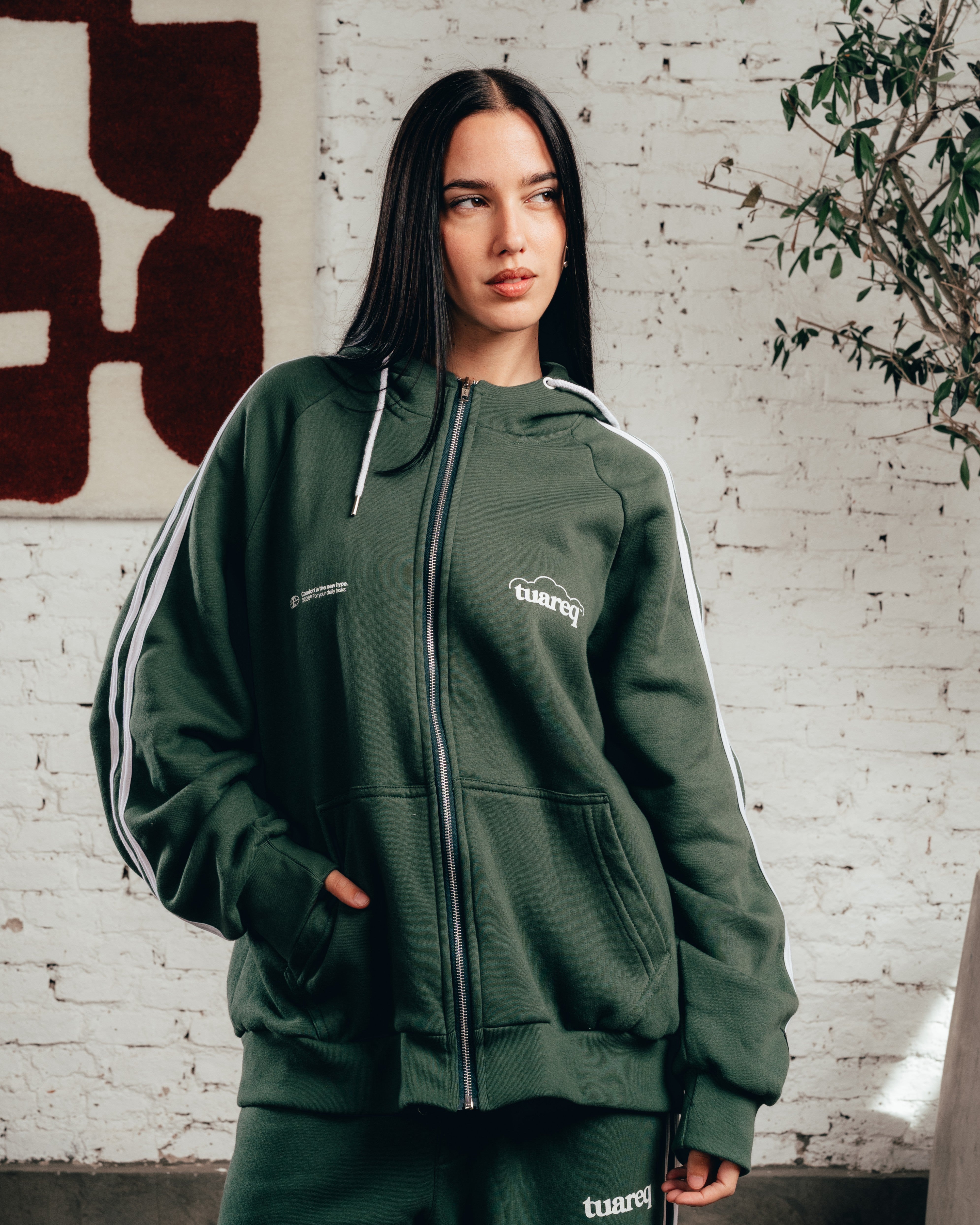 CONJUNTO STRIPE [ COMFORT ] CLOUD GREEN