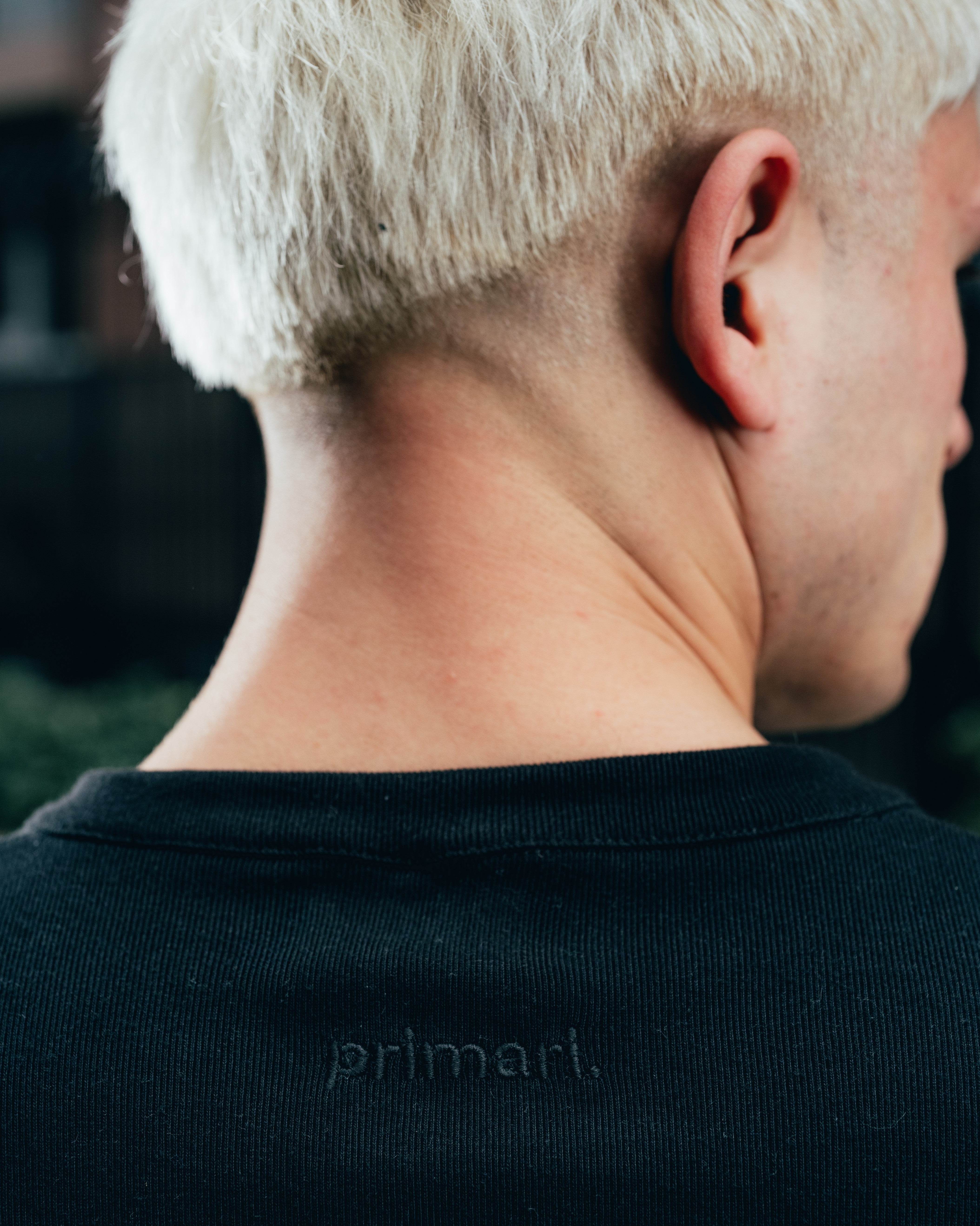 REMERA HENLEY MANGA LARGA [ PRIMARI ] BLACK