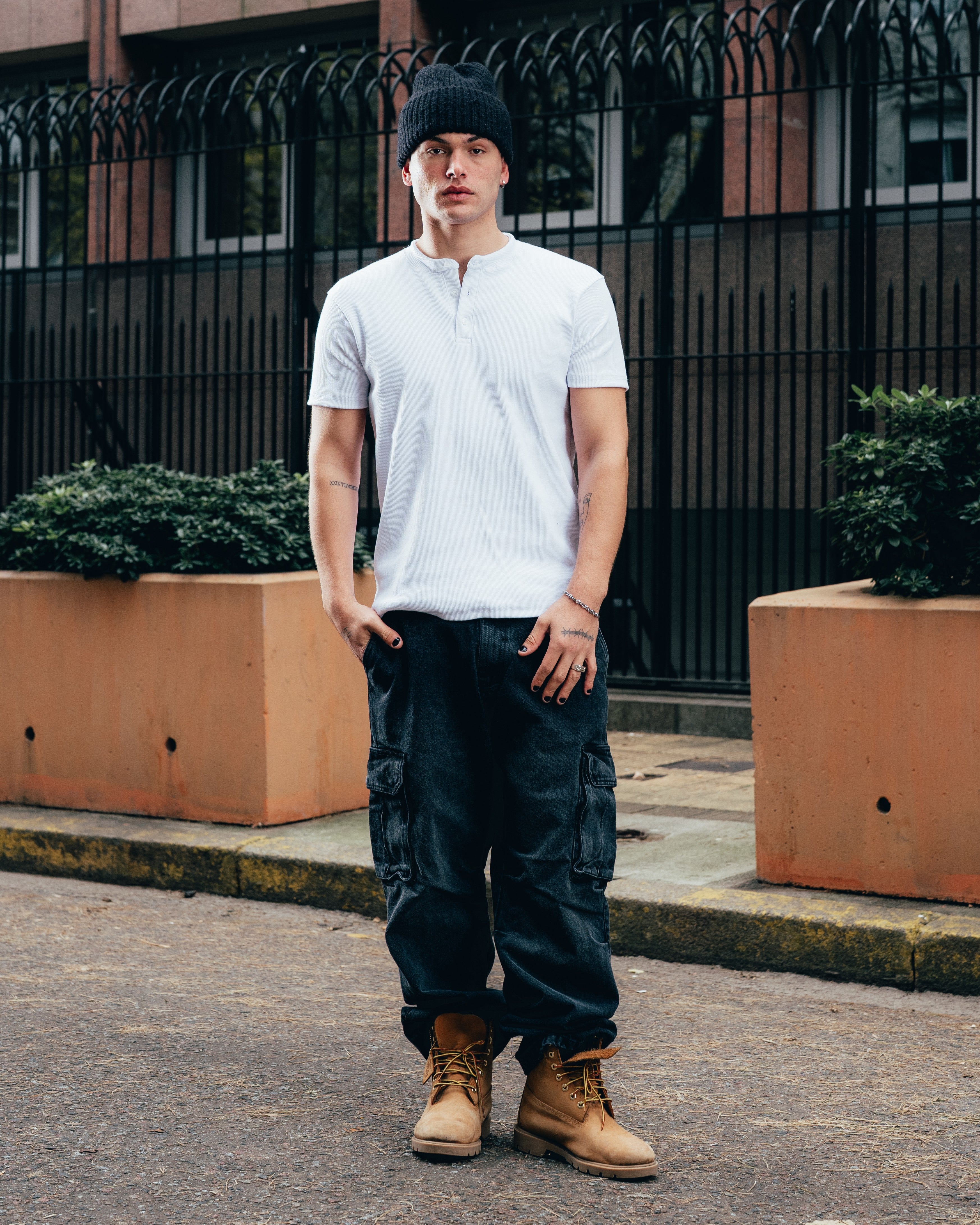 REMERA HENLEY [ PRIMARI ] WHITE