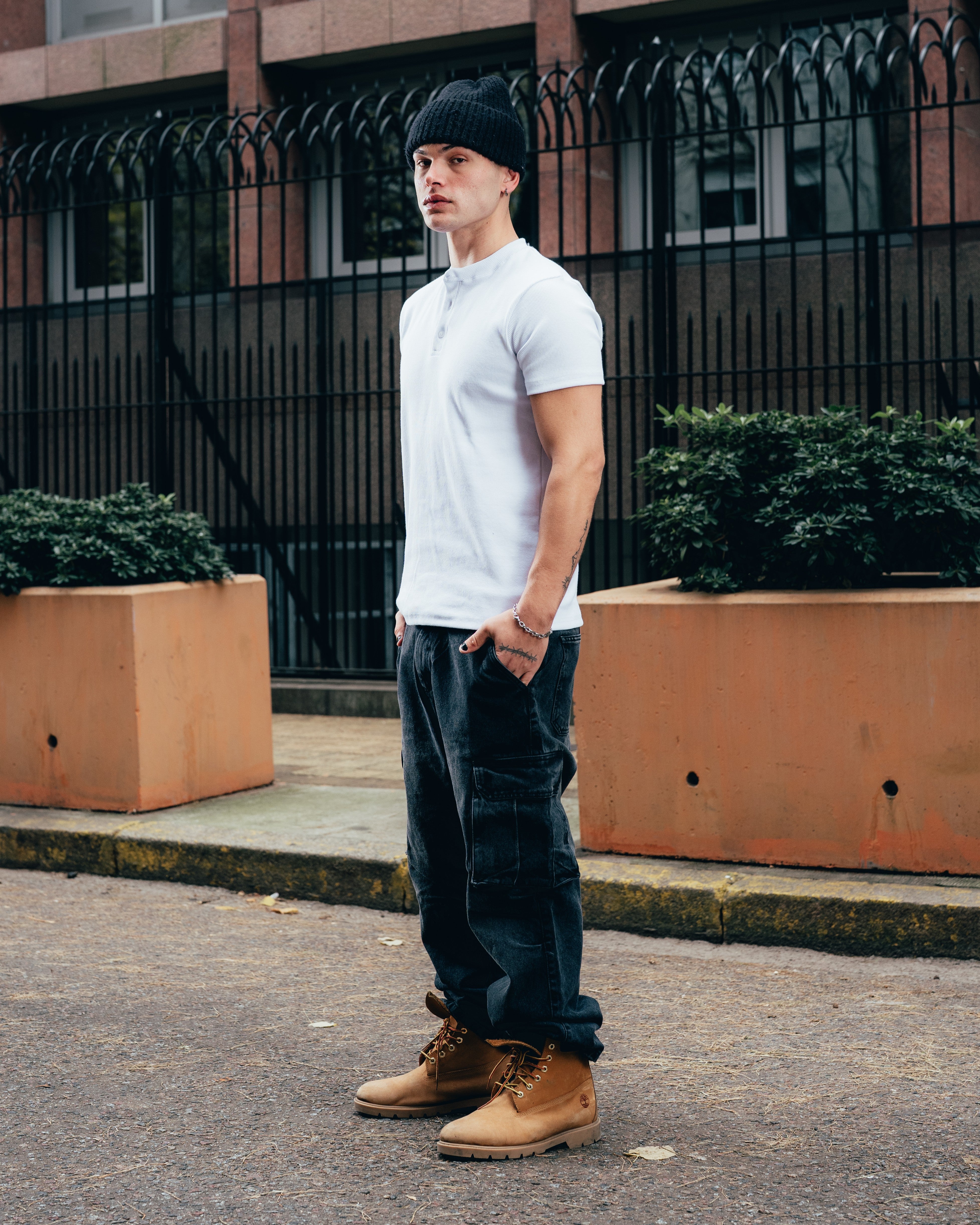 REMERA HENLEY [ PRIMARI ] WHITE