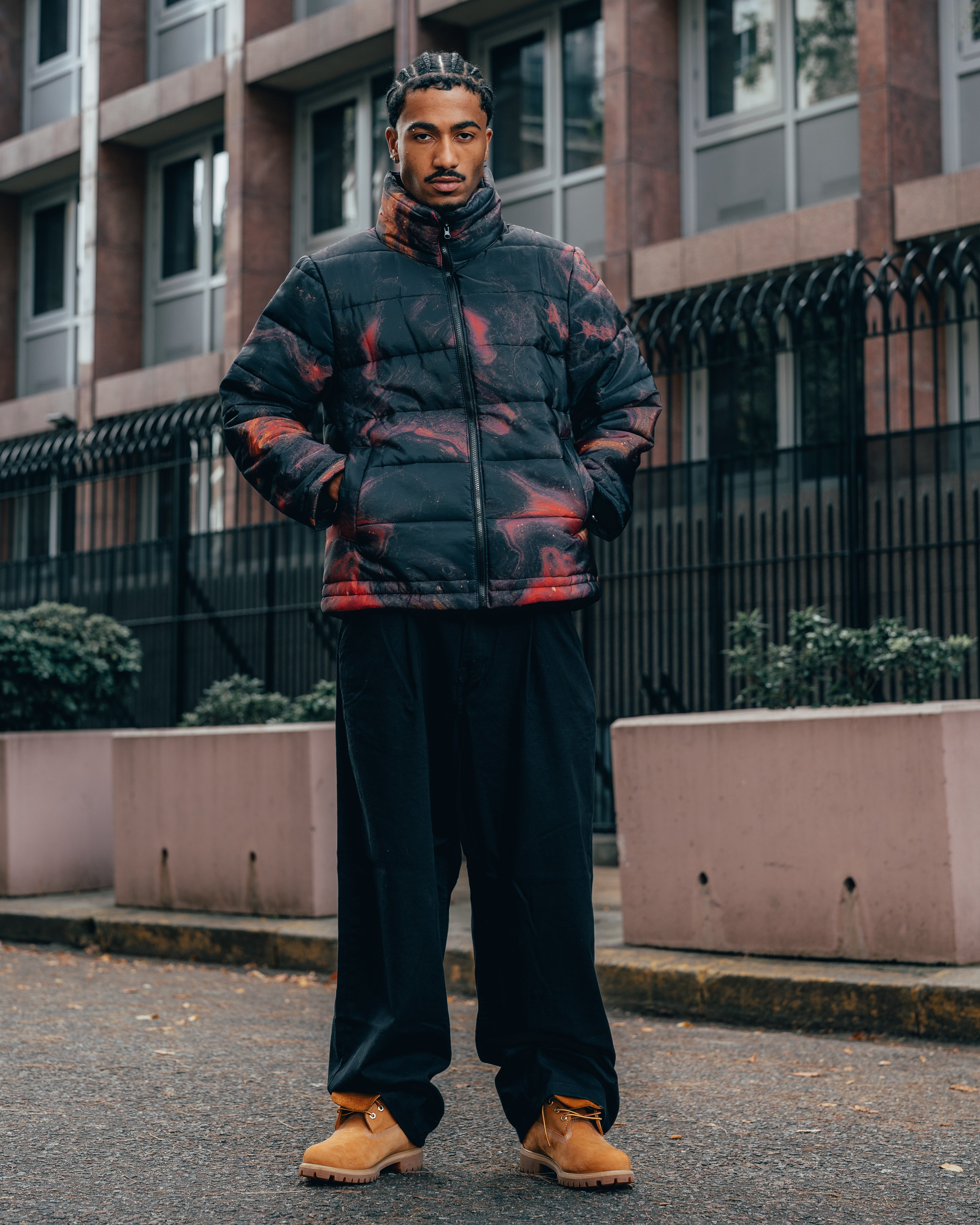 CAMPERA PUFFER [ TUAREQ ] NEBULOSA