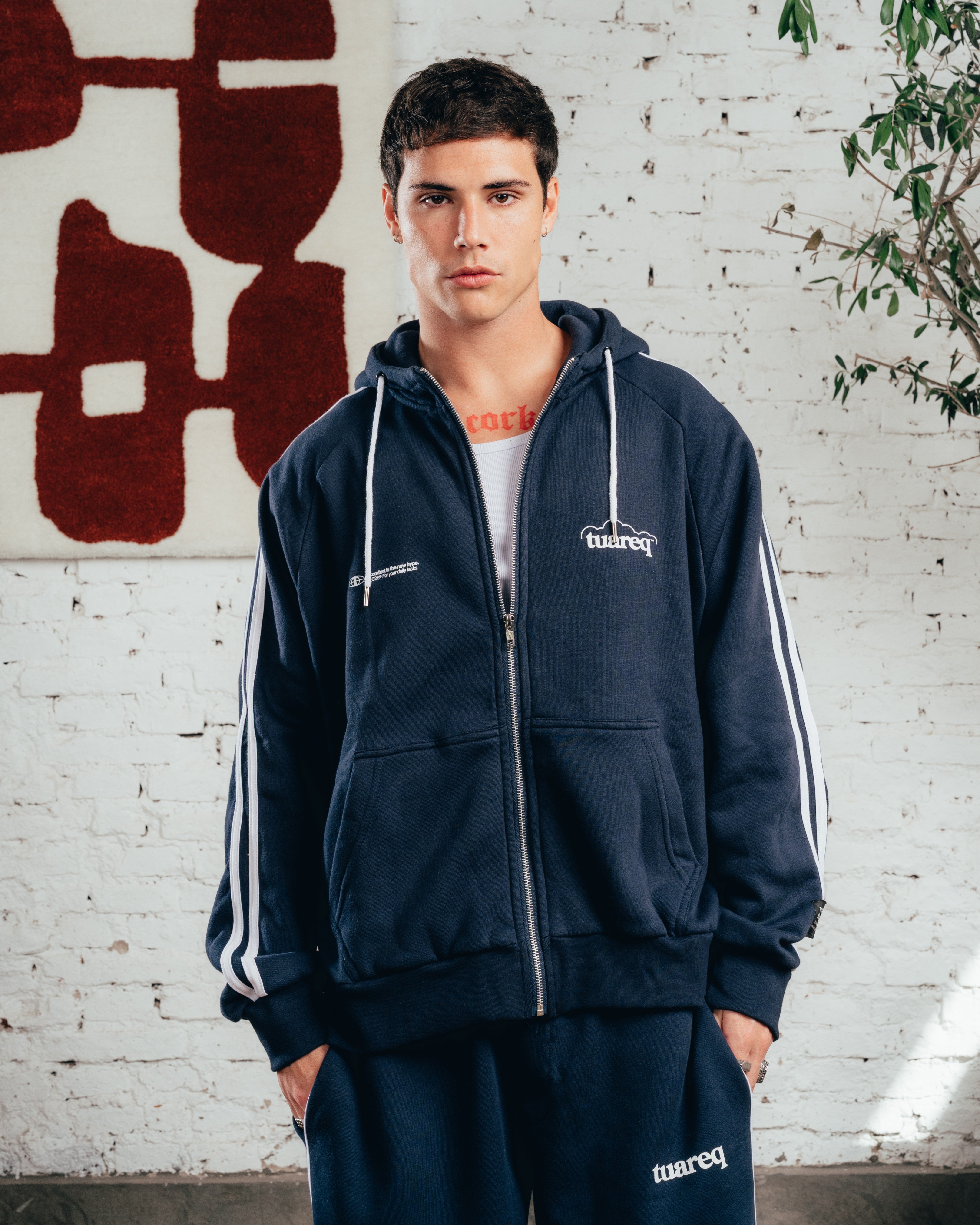 CONJUNTO STRIPE [ COMFORT ] CLOUD BLUE