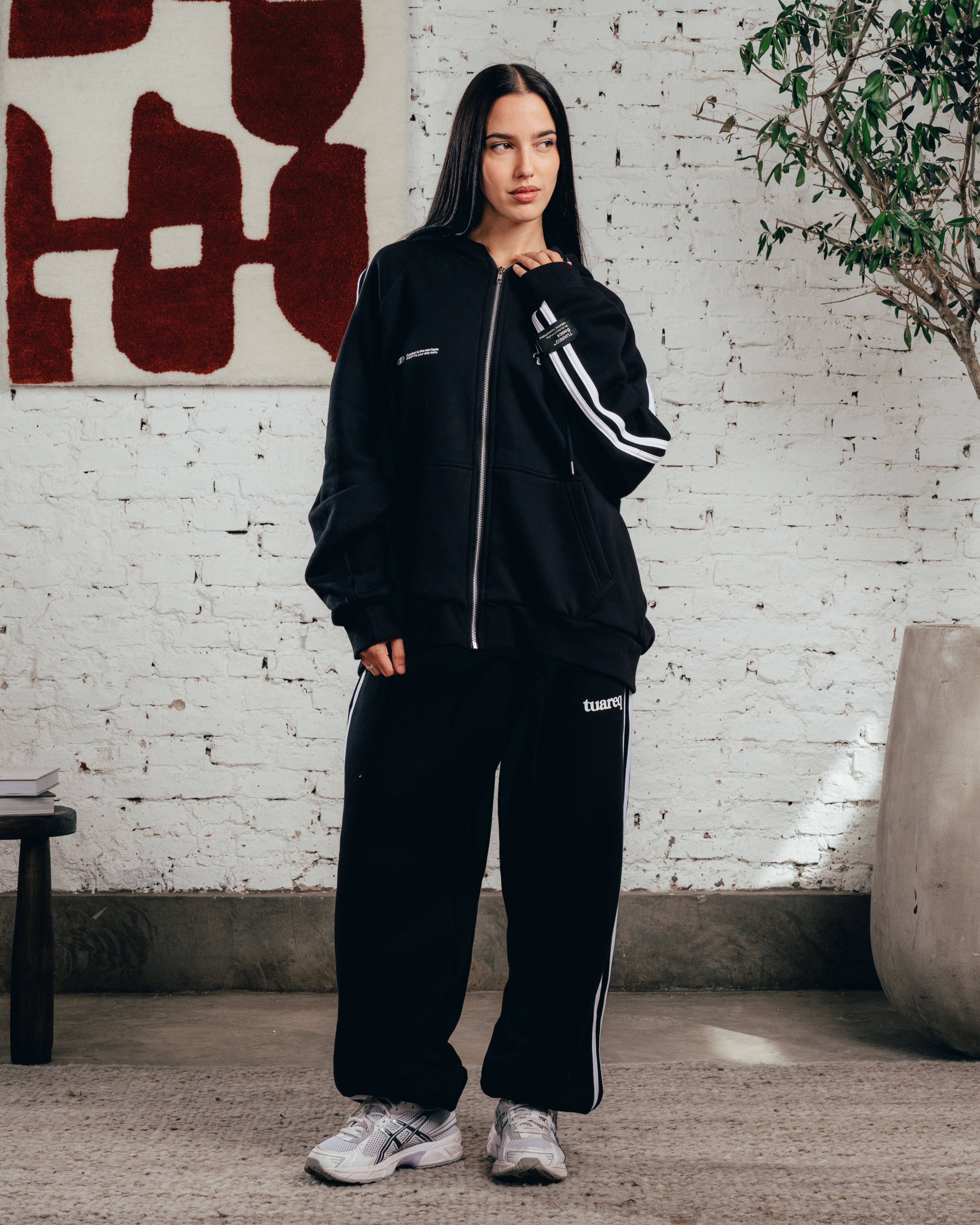 CONJUNTO STRIPE [ COMFORT ] CLOUD BLACK