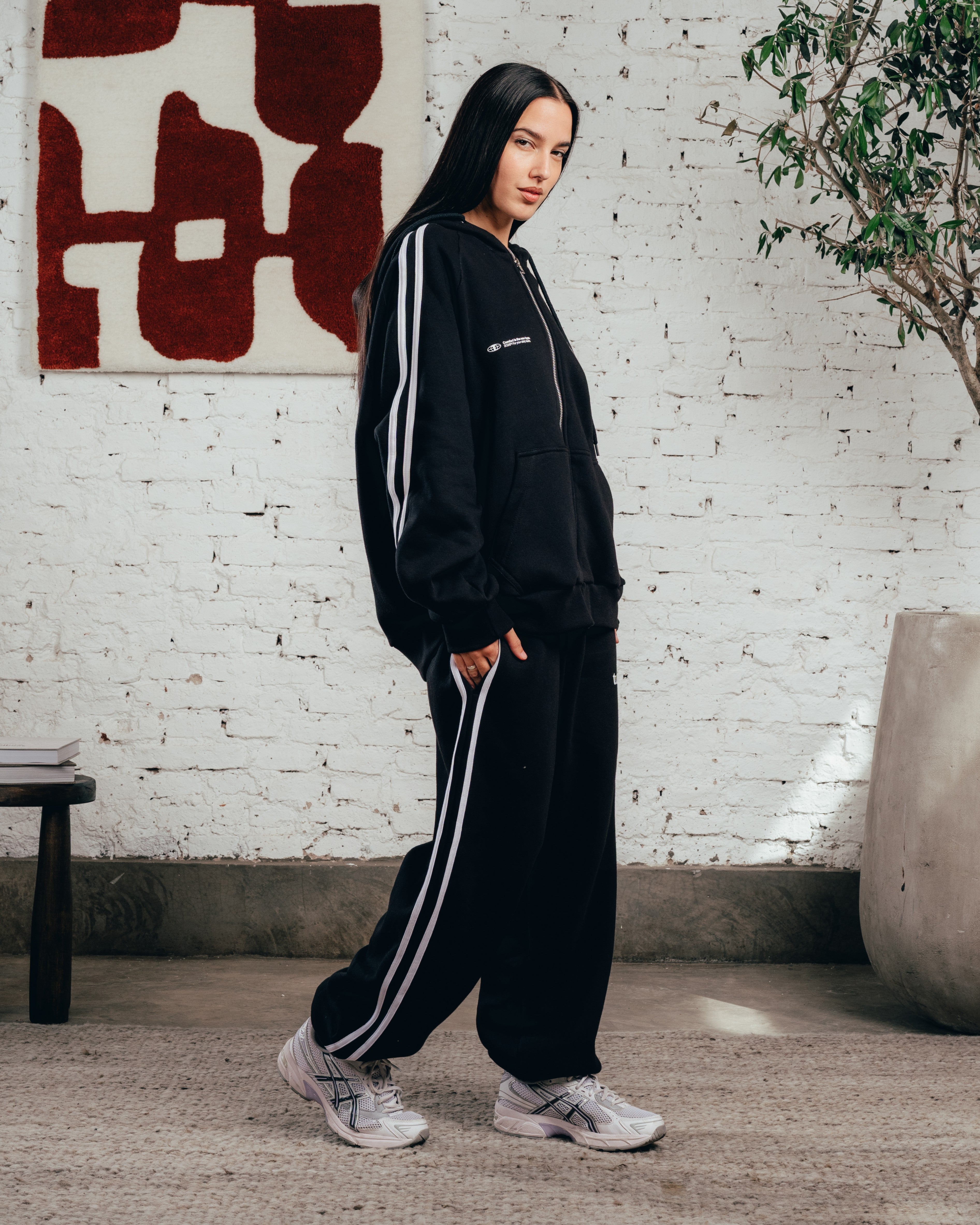 CONJUNTO STRIPE [ COMFORT ] CLOUD BLACK