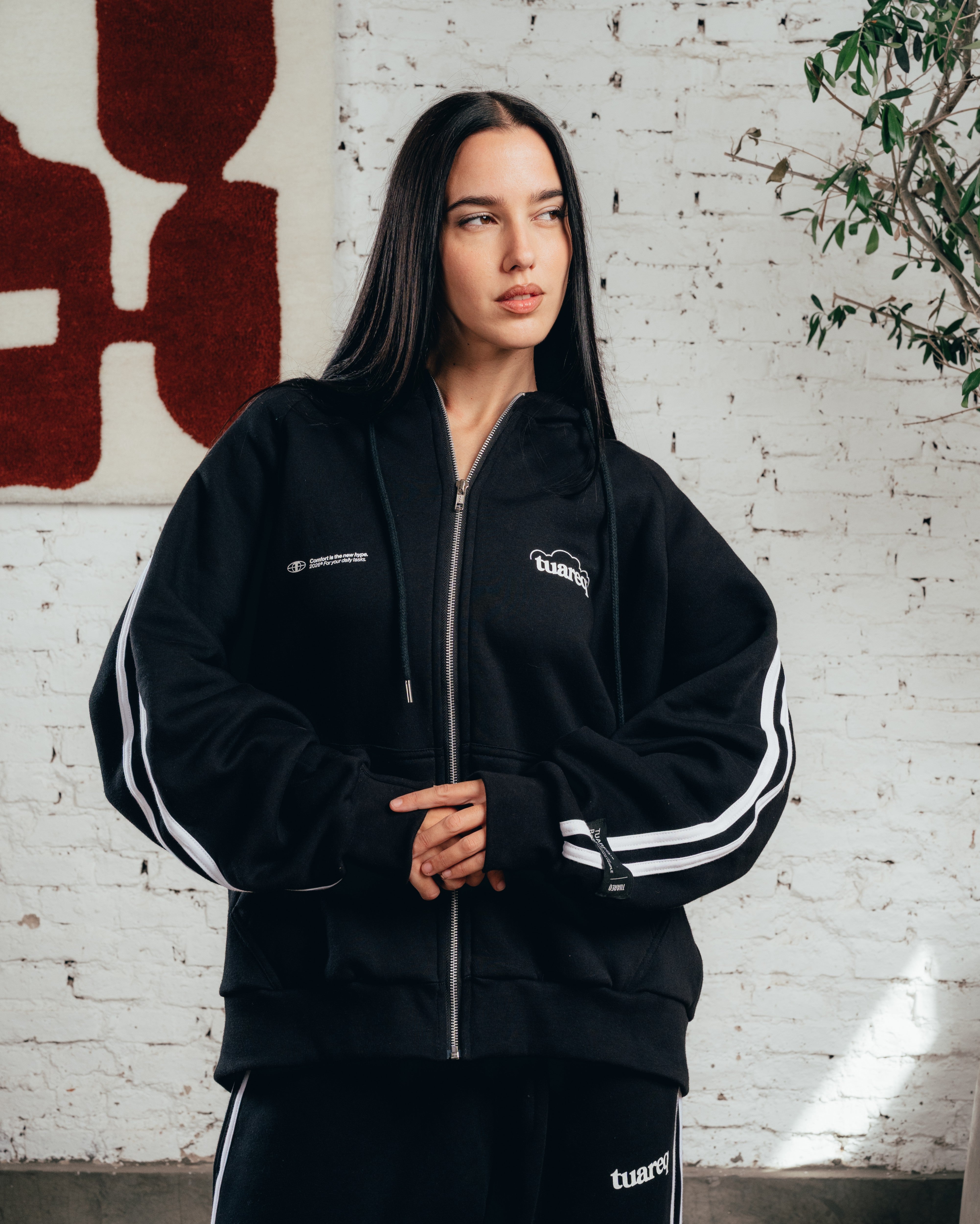 CONJUNTO STRIPE [ COMFORT ] CLOUD BLACK