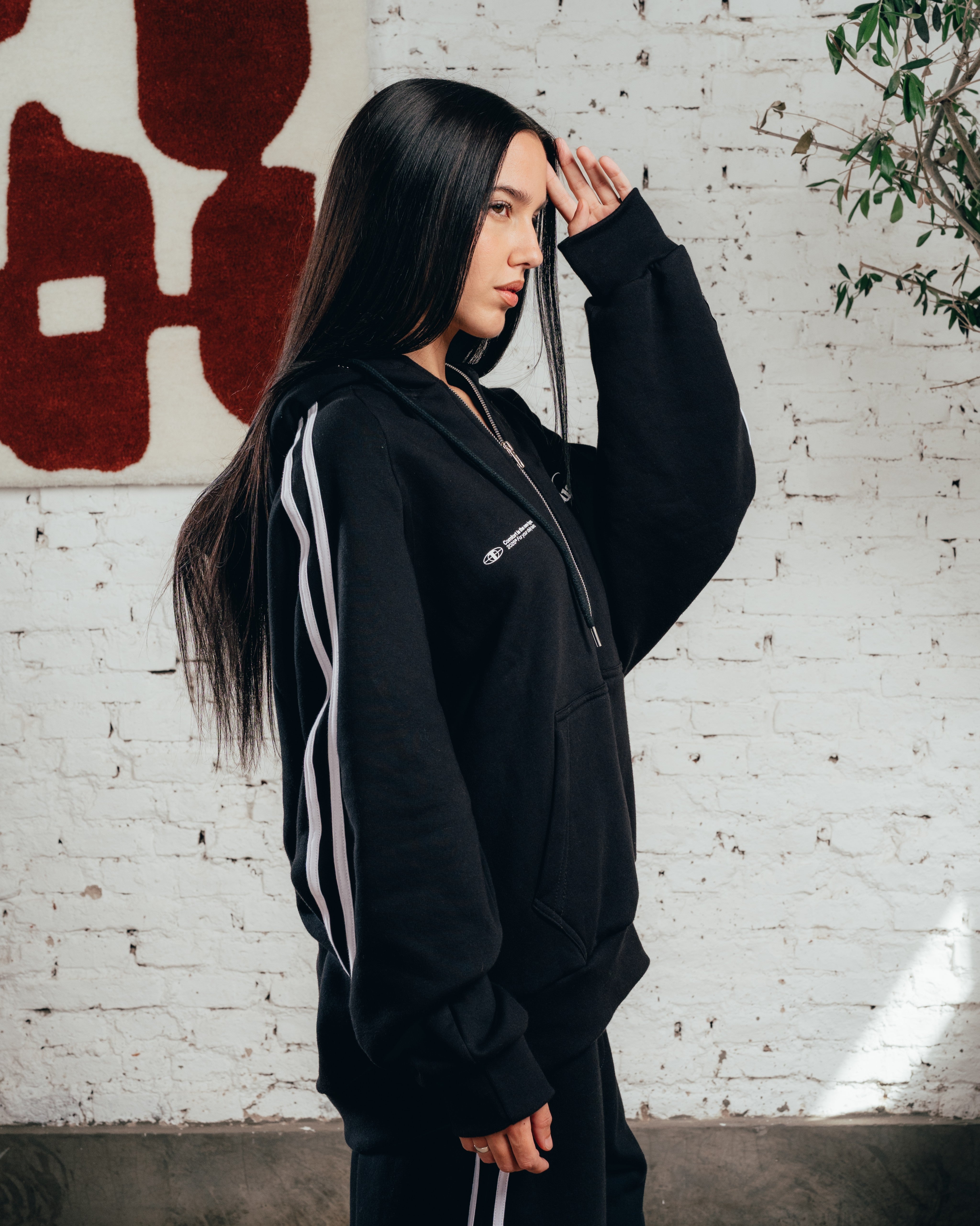 CONJUNTO STRIPE [ COMFORT ] CLOUD BLACK