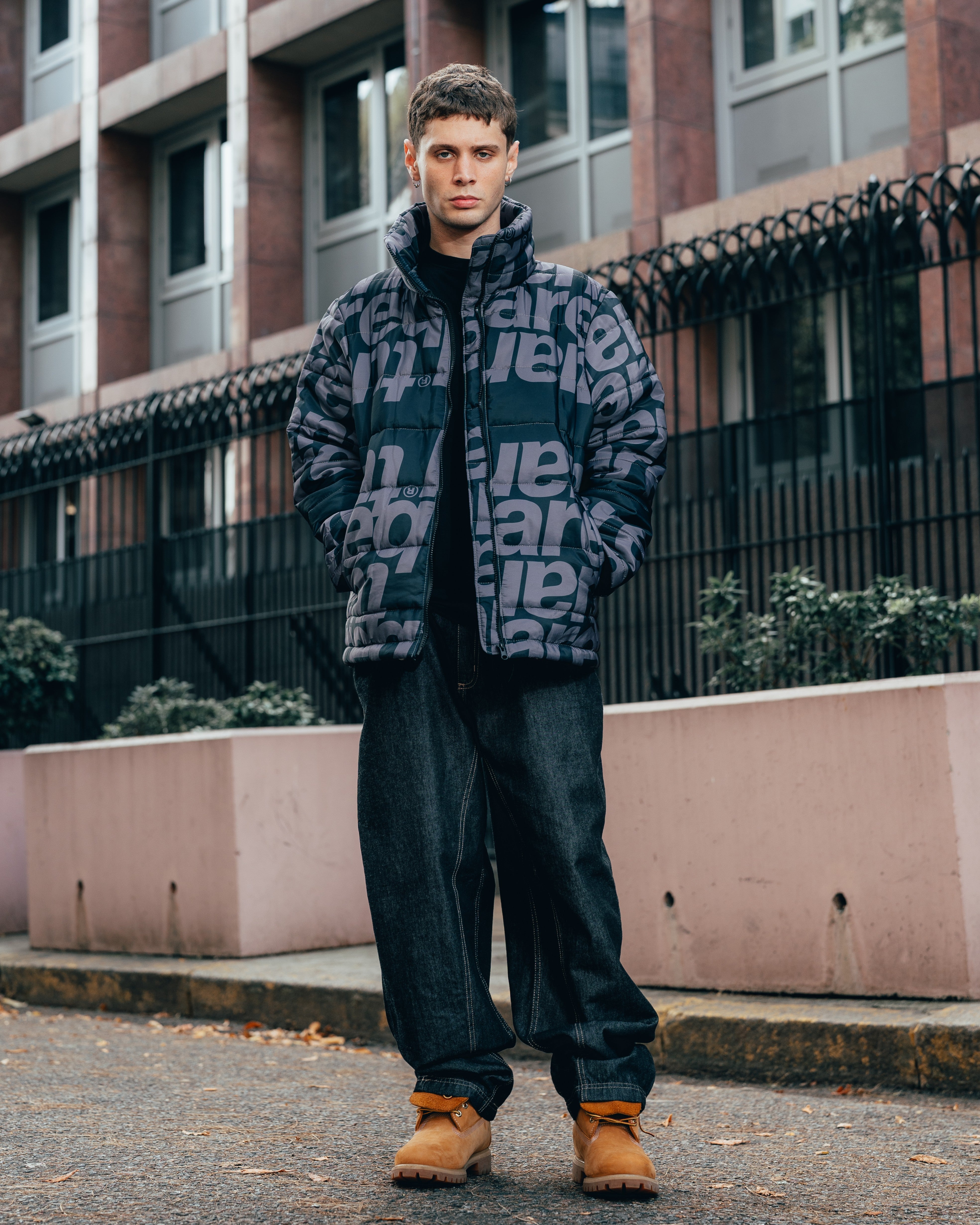 CAMPERA PUFFER [ TUAREQ ] MONOGRAMA BLACK