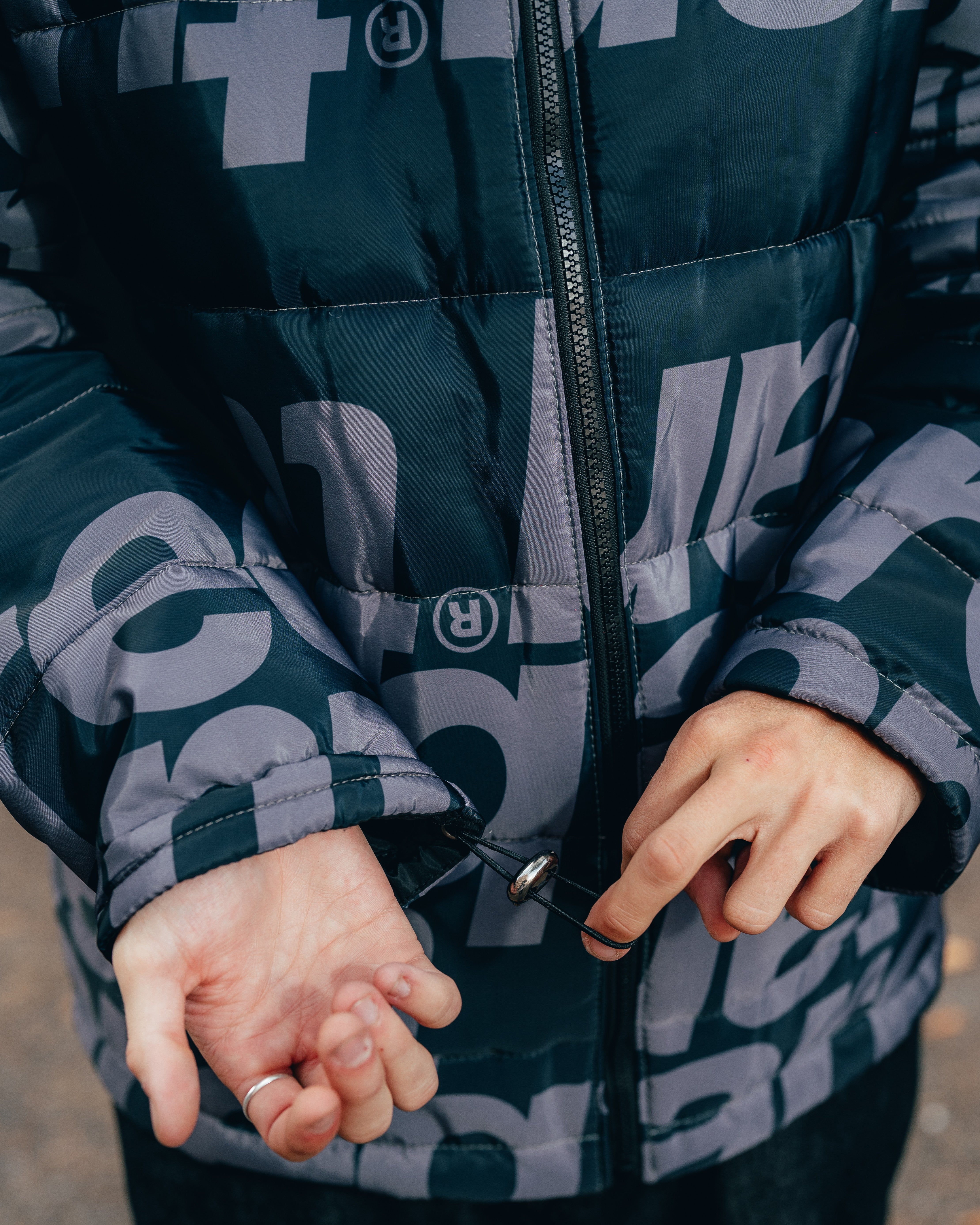 CAMPERA PUFFER [ TUAREQ ] MONOGRAMA BLACK