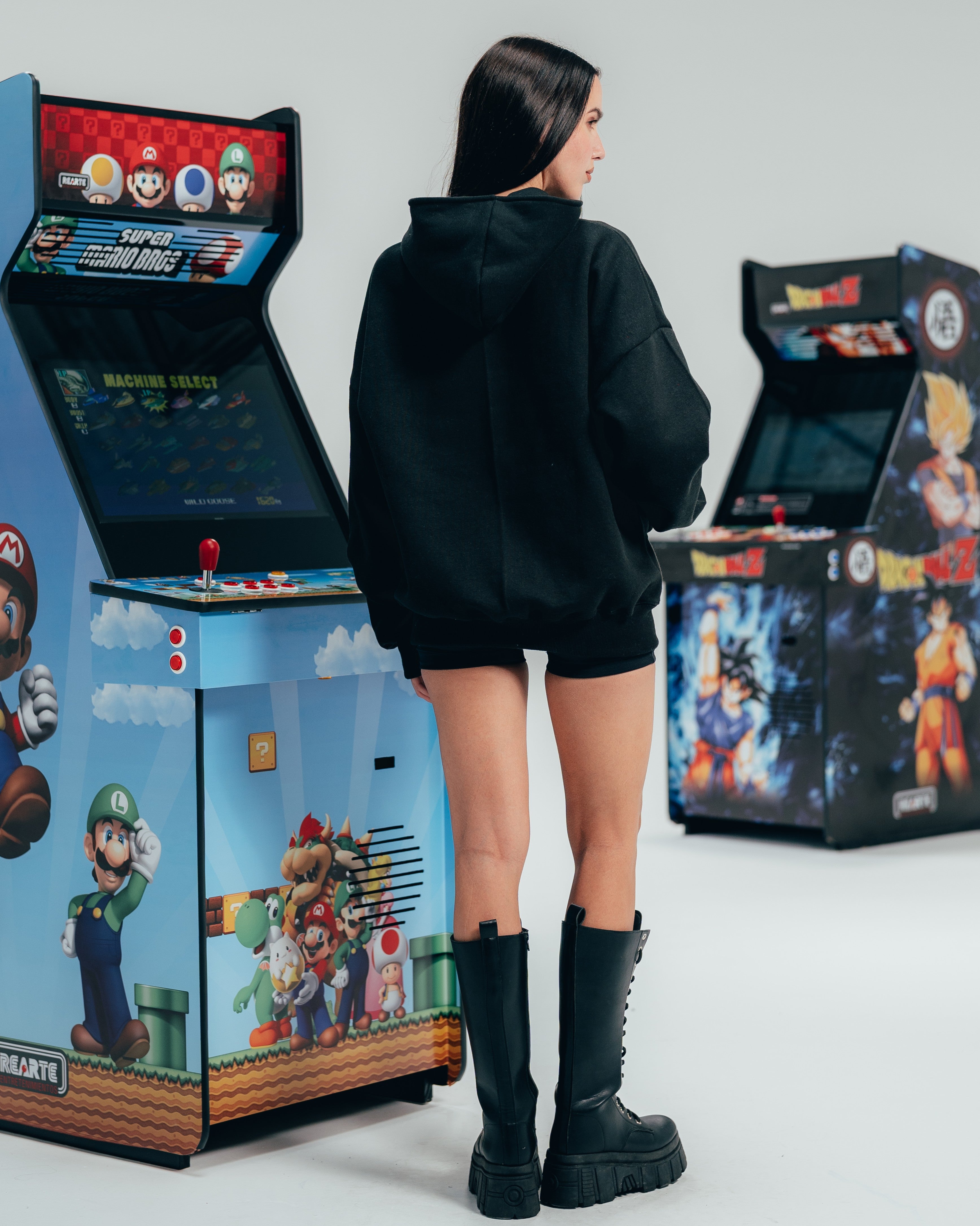 HOODIE EXTRAHEAVY [ NINTENDO ] GENGAR BLACK
