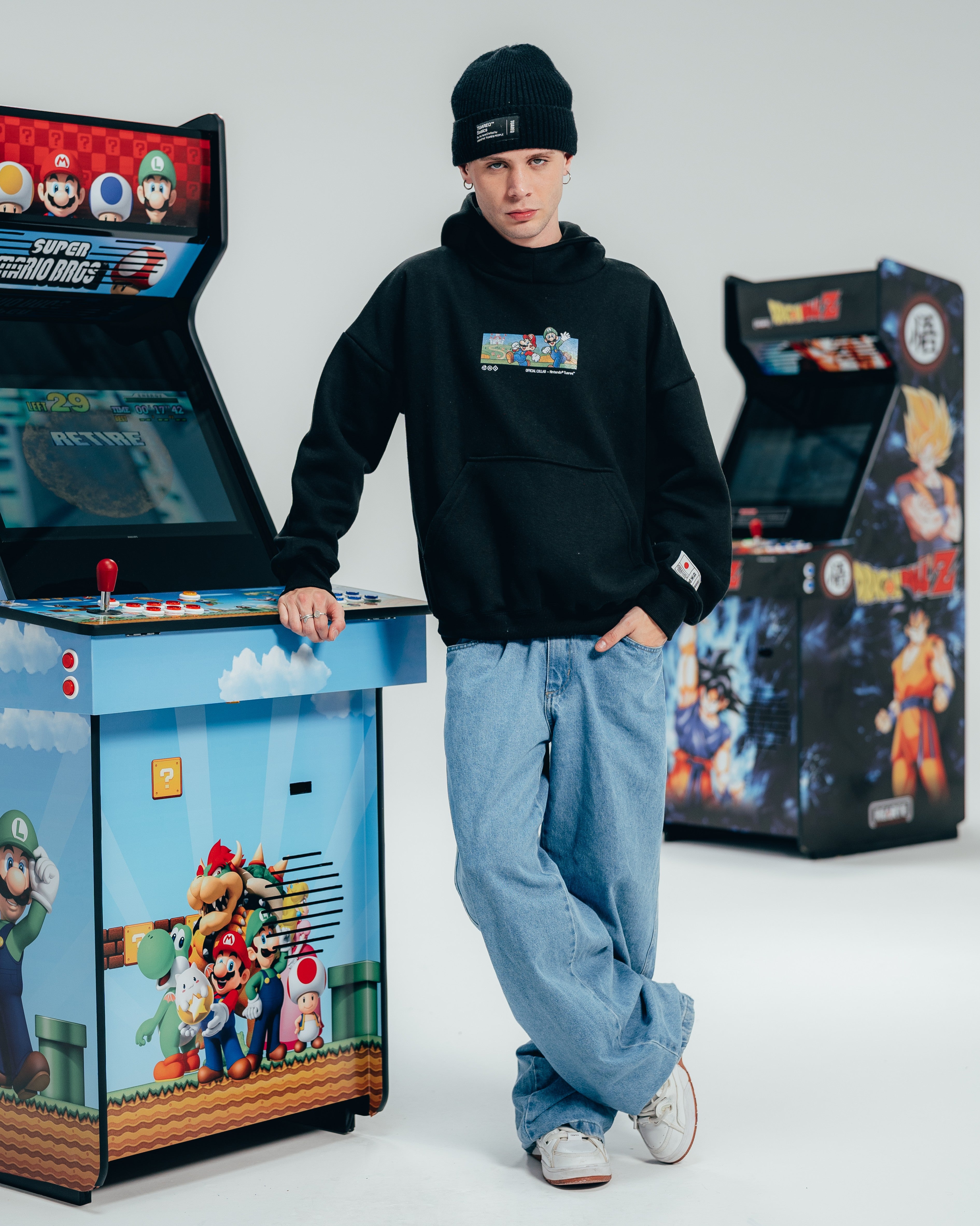HOODIE EXTRAHEAVY [ NINTENDO ] MARIO WORLD