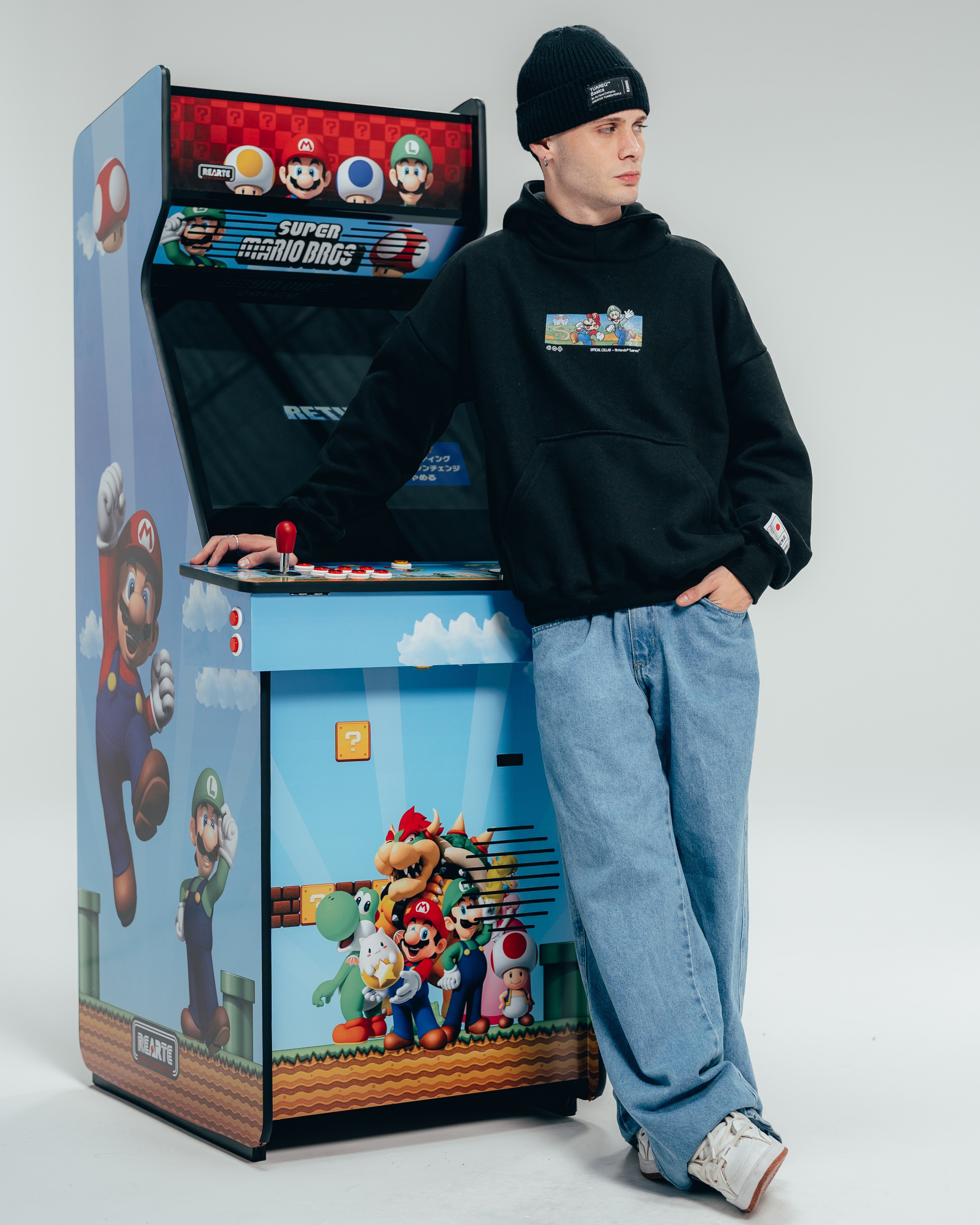 HOODIE EXTRAHEAVY [ NINTENDO ] MARIO WORLD