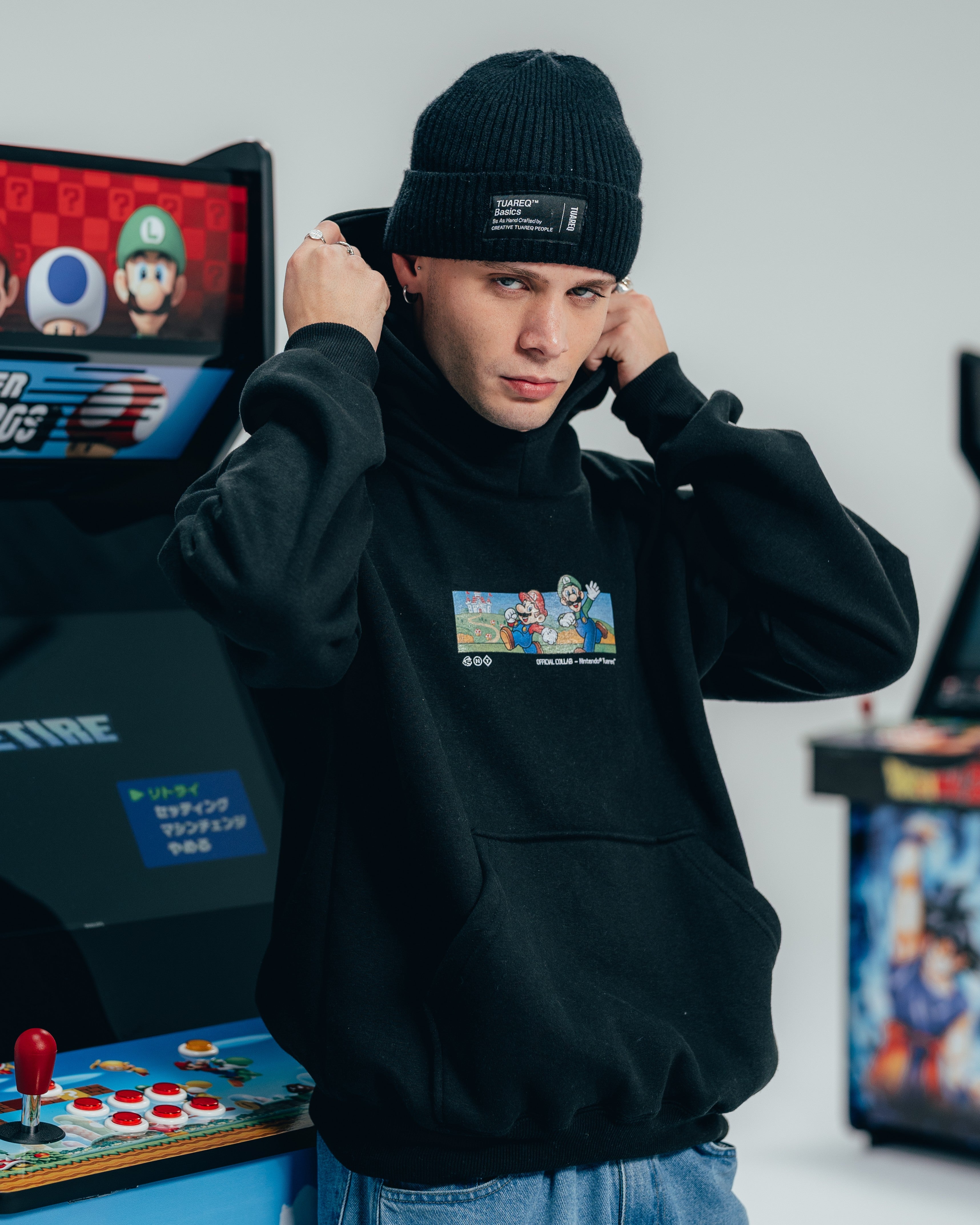 HOODIE EXTRAHEAVY [ NINTENDO ] MARIO WORLD