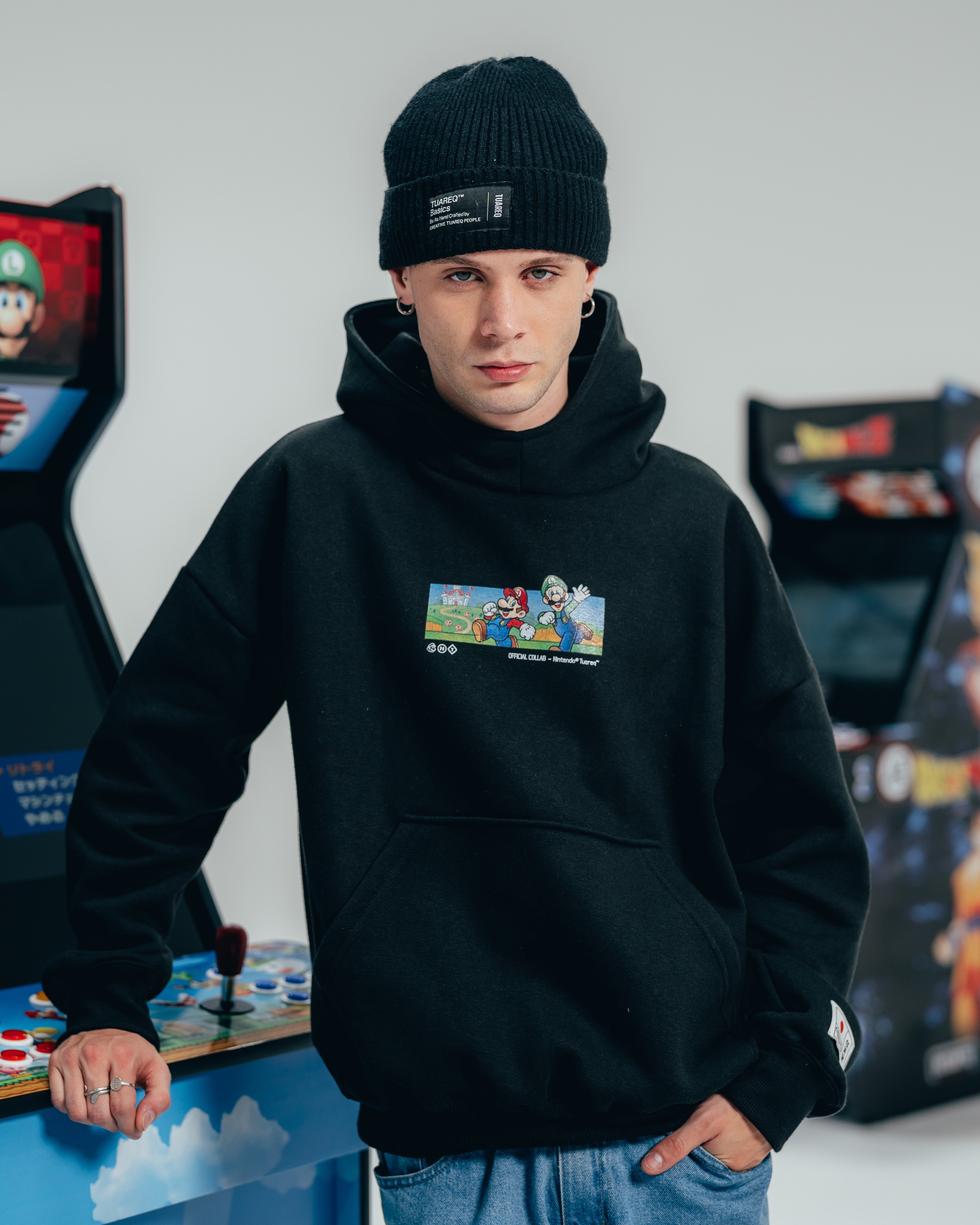 HOODIE EXTRAHEAVY [ NINTENDO ] MARIO WORLD