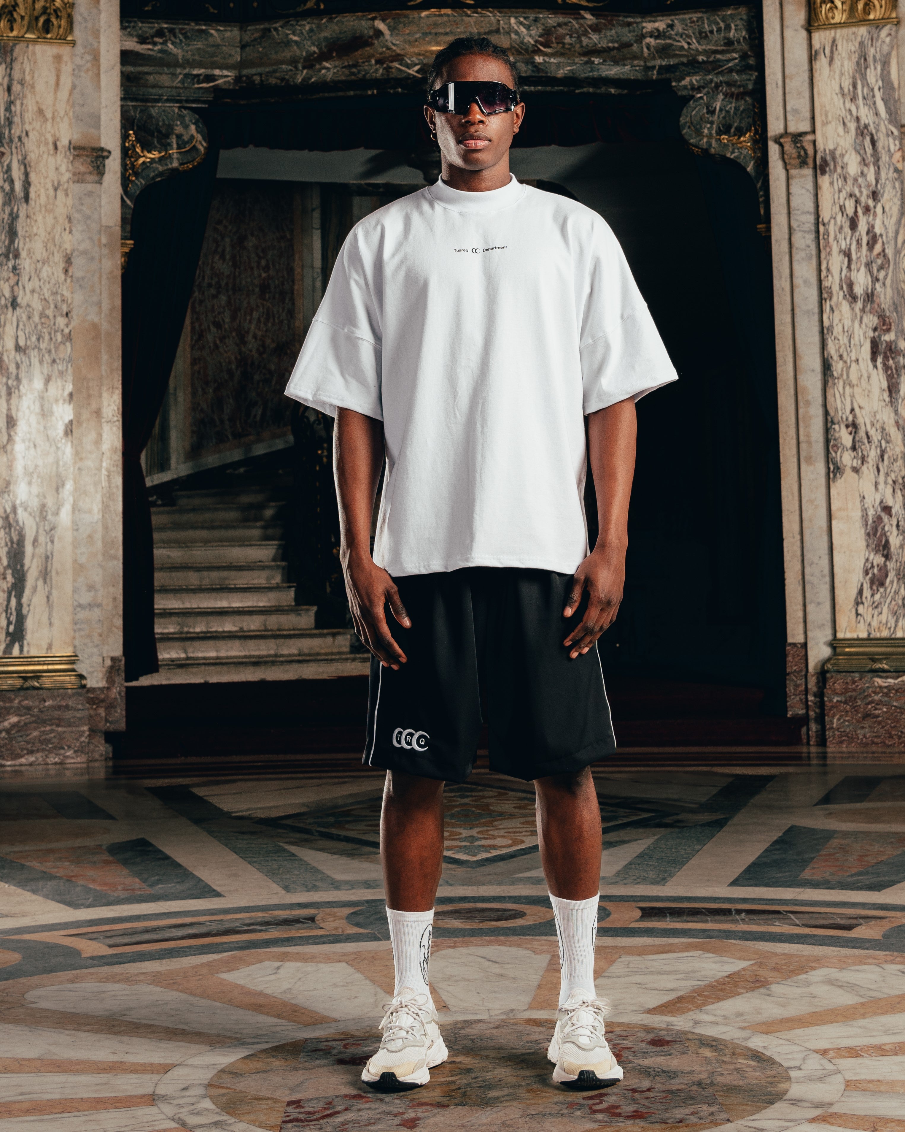 REMERA OVERSIZED [ PIXEL ] WHITE