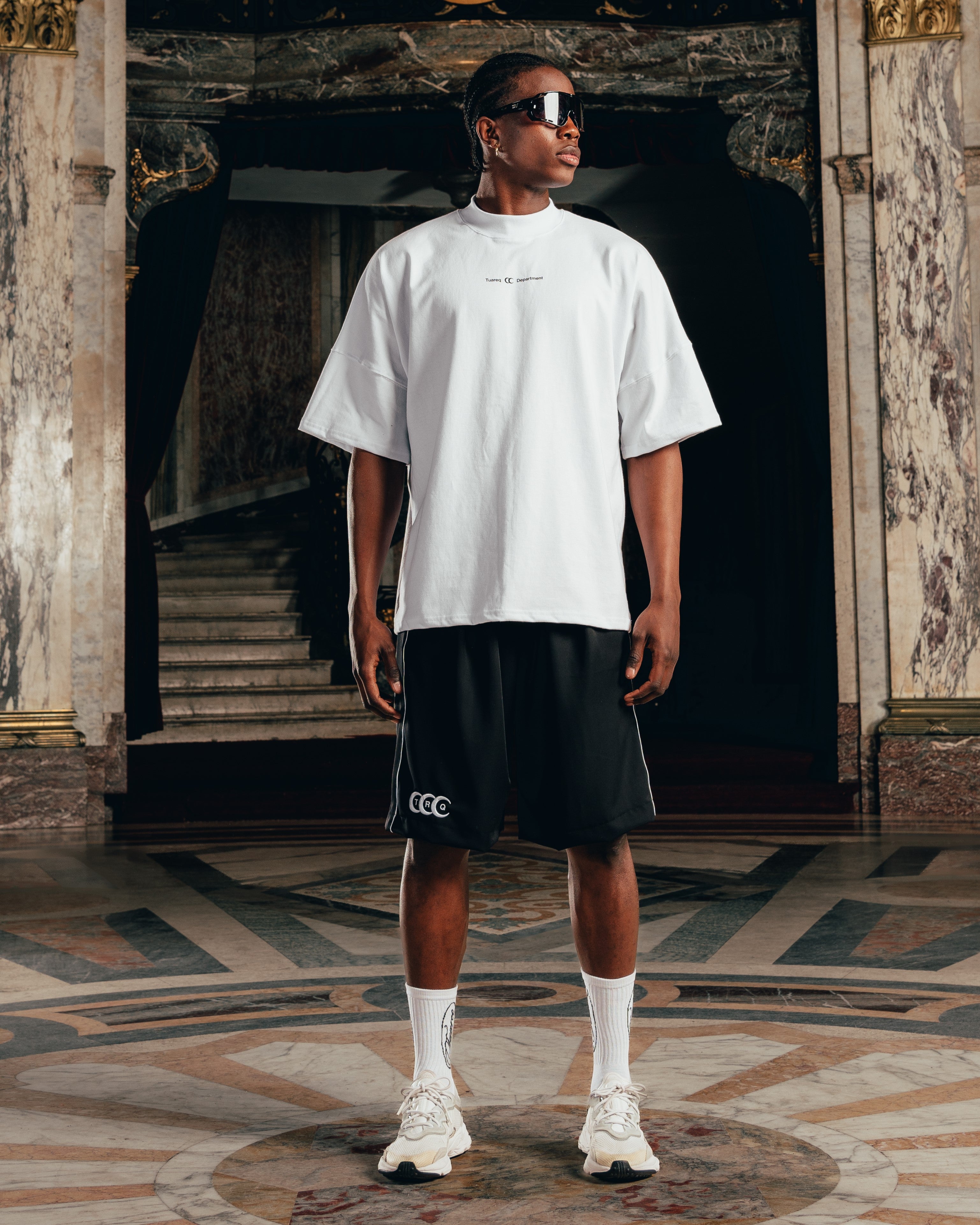 REMERA OVERSIZED [ PIXEL ] WHITE