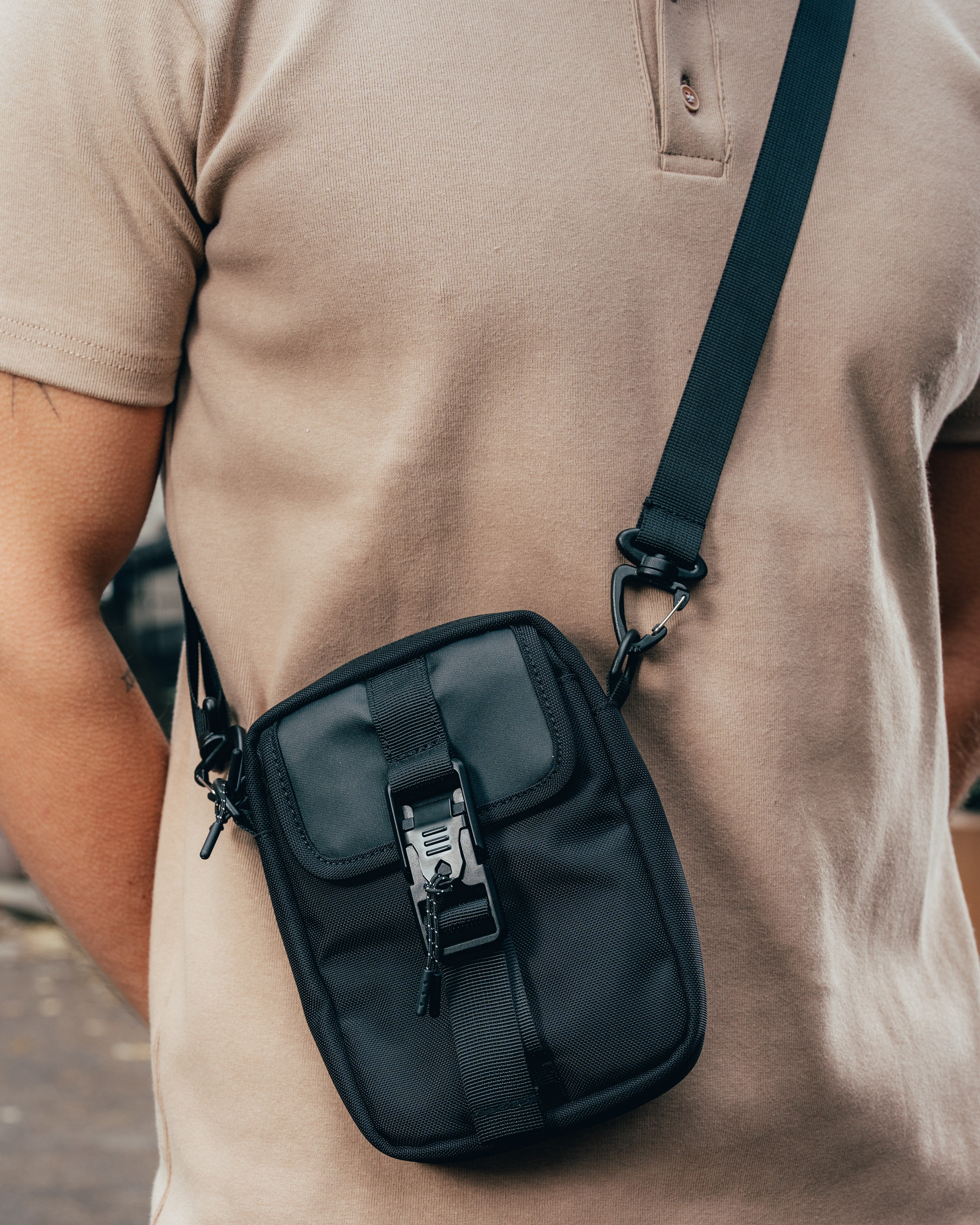 SHOULDER BAG [ PRIMARI ] BLACK