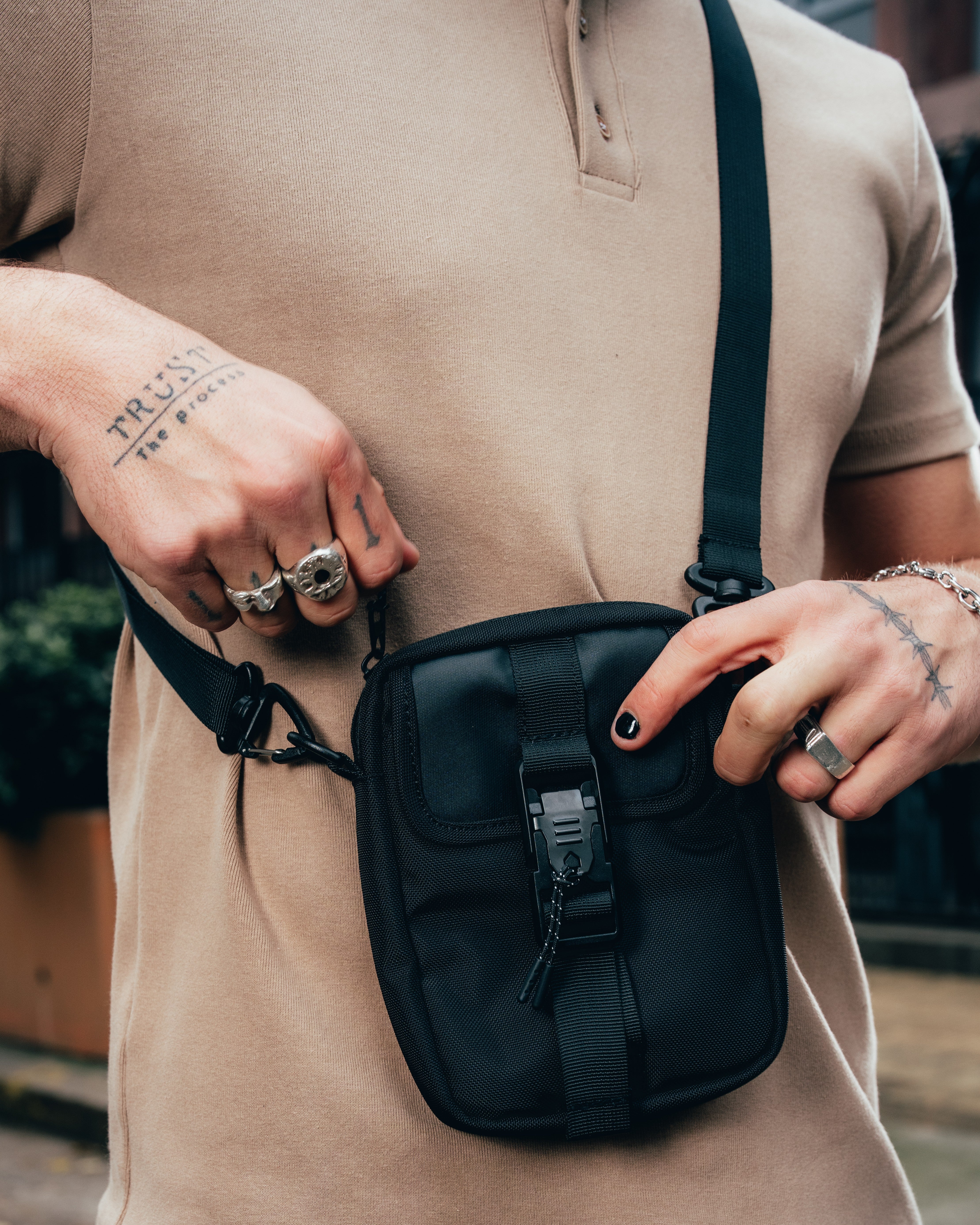 SHOULDER BAG [ PRIMARI ] BLACK