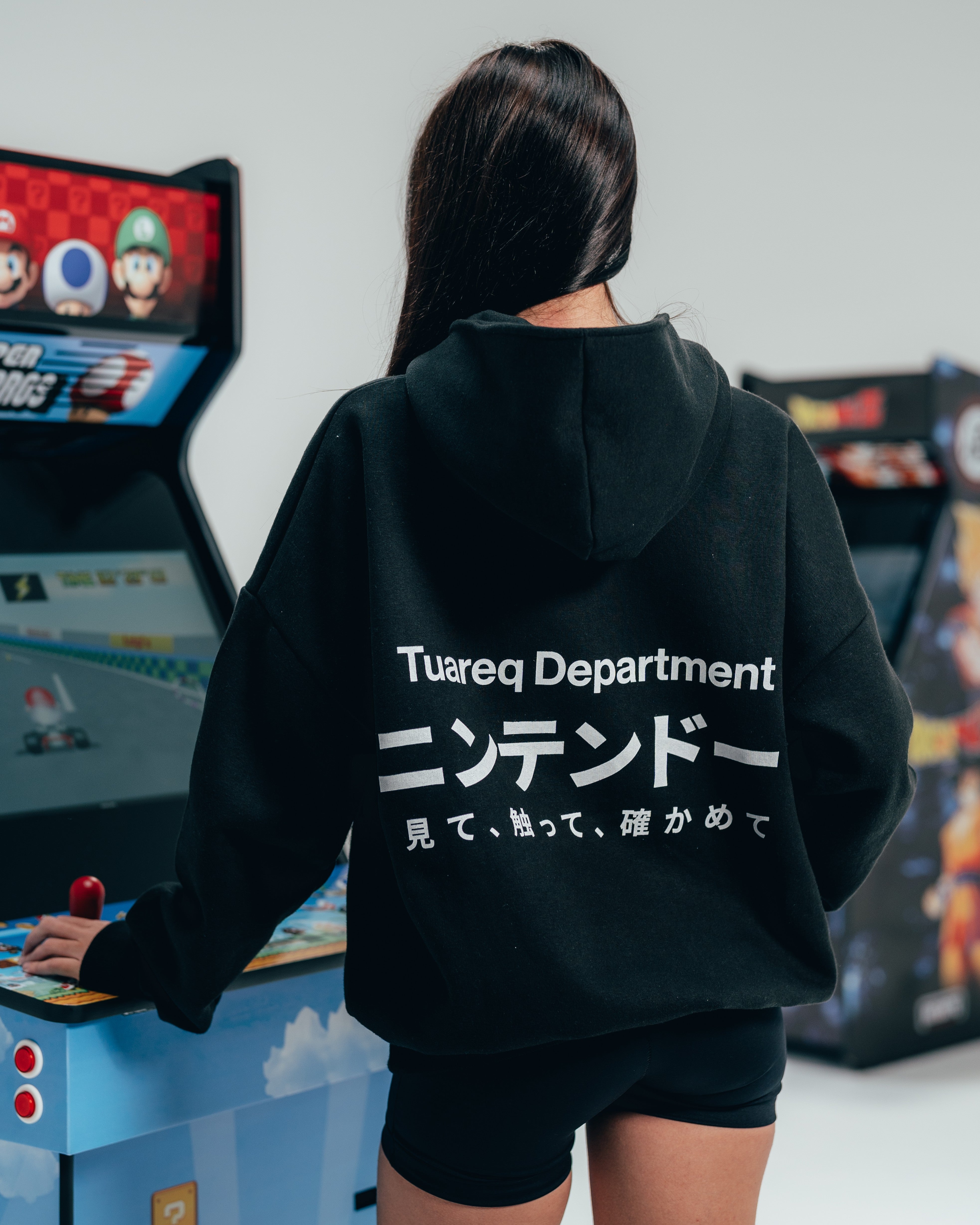 HOODIE EXTRAHEAVY [ NINTENDO ] SIMPLE BLACK