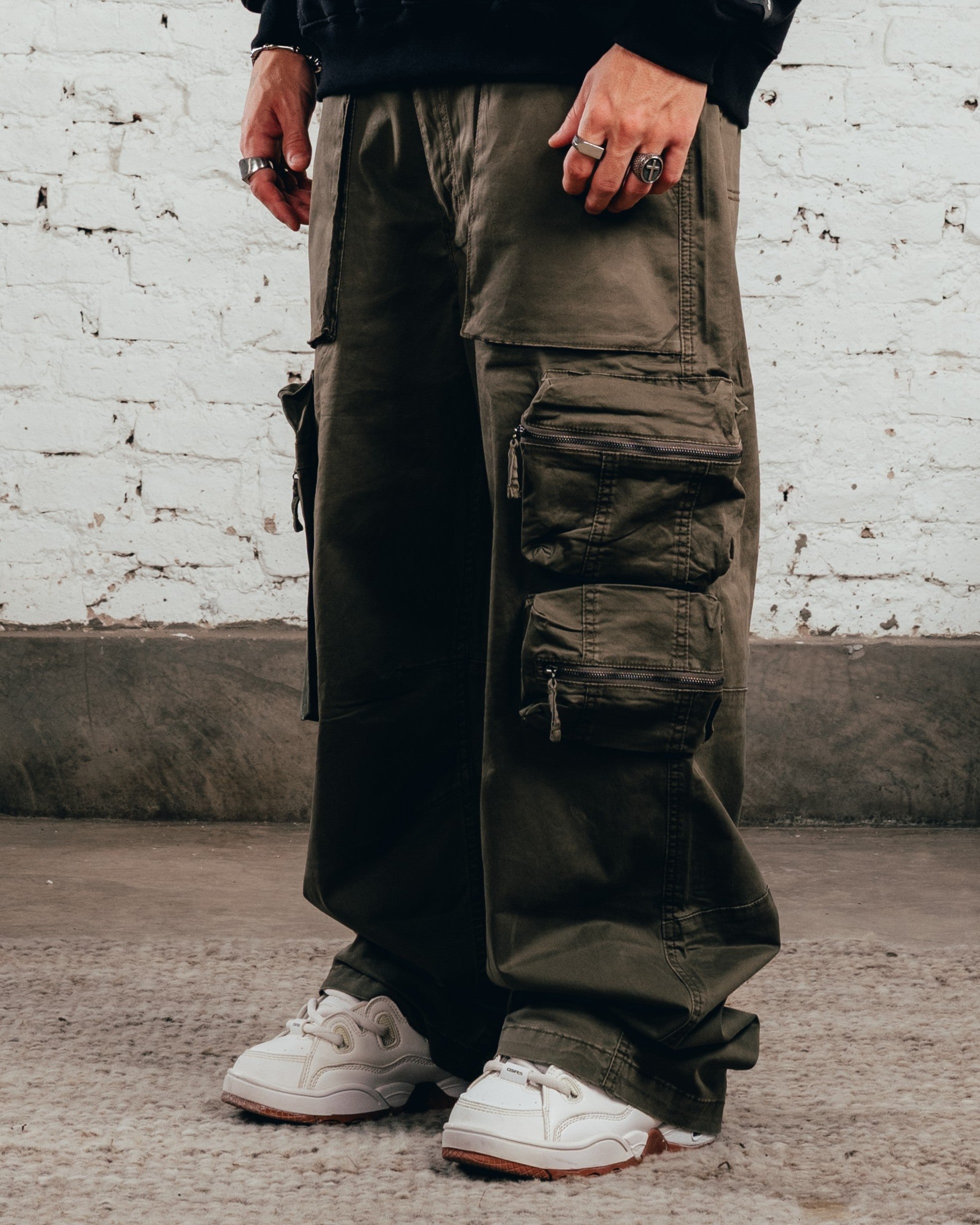 JEAN TACTICAL CARGO [ BARILLA ] GREEN
