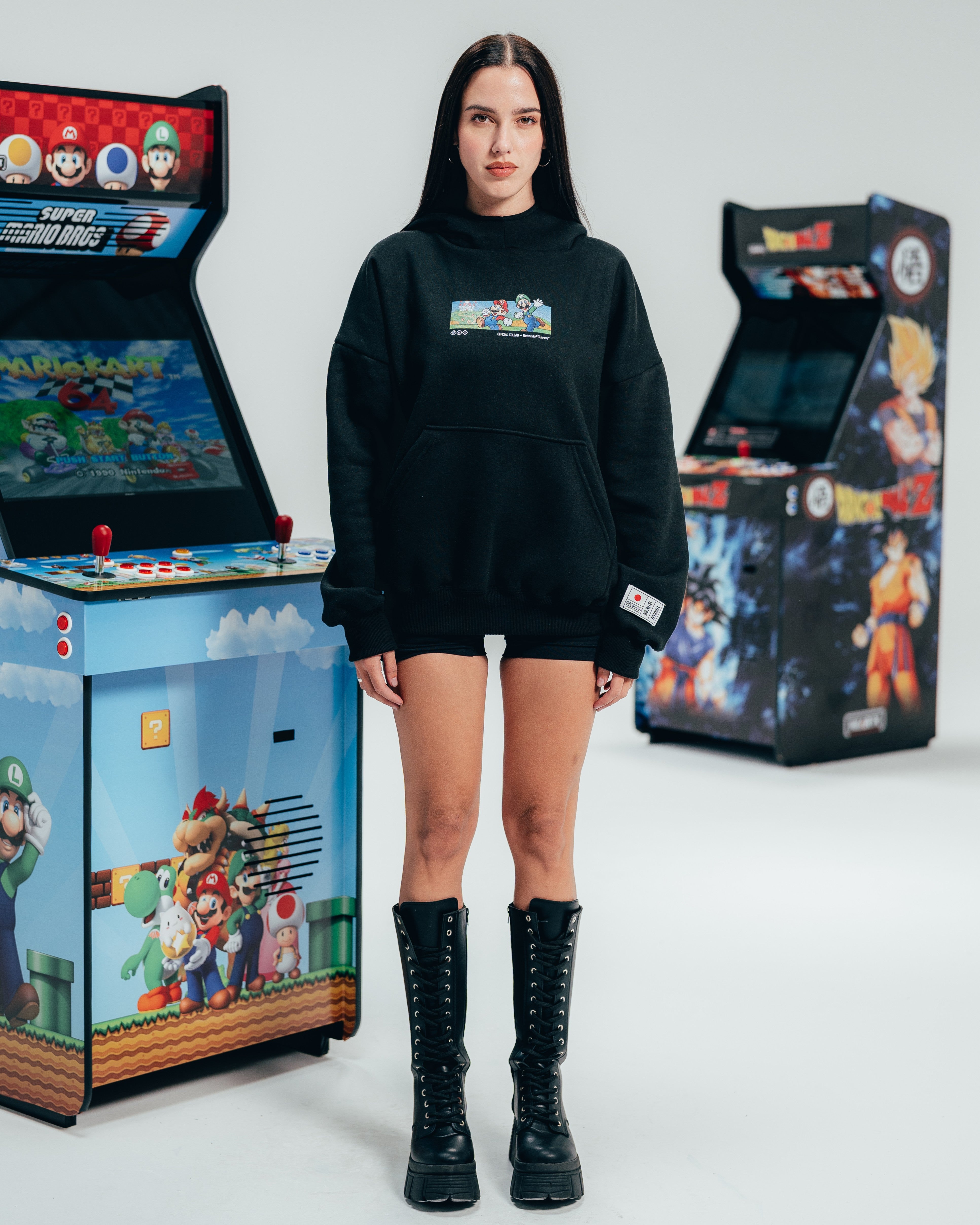 HOODIE EXTRAHEAVY [ NINTENDO ] MARIO WORLD