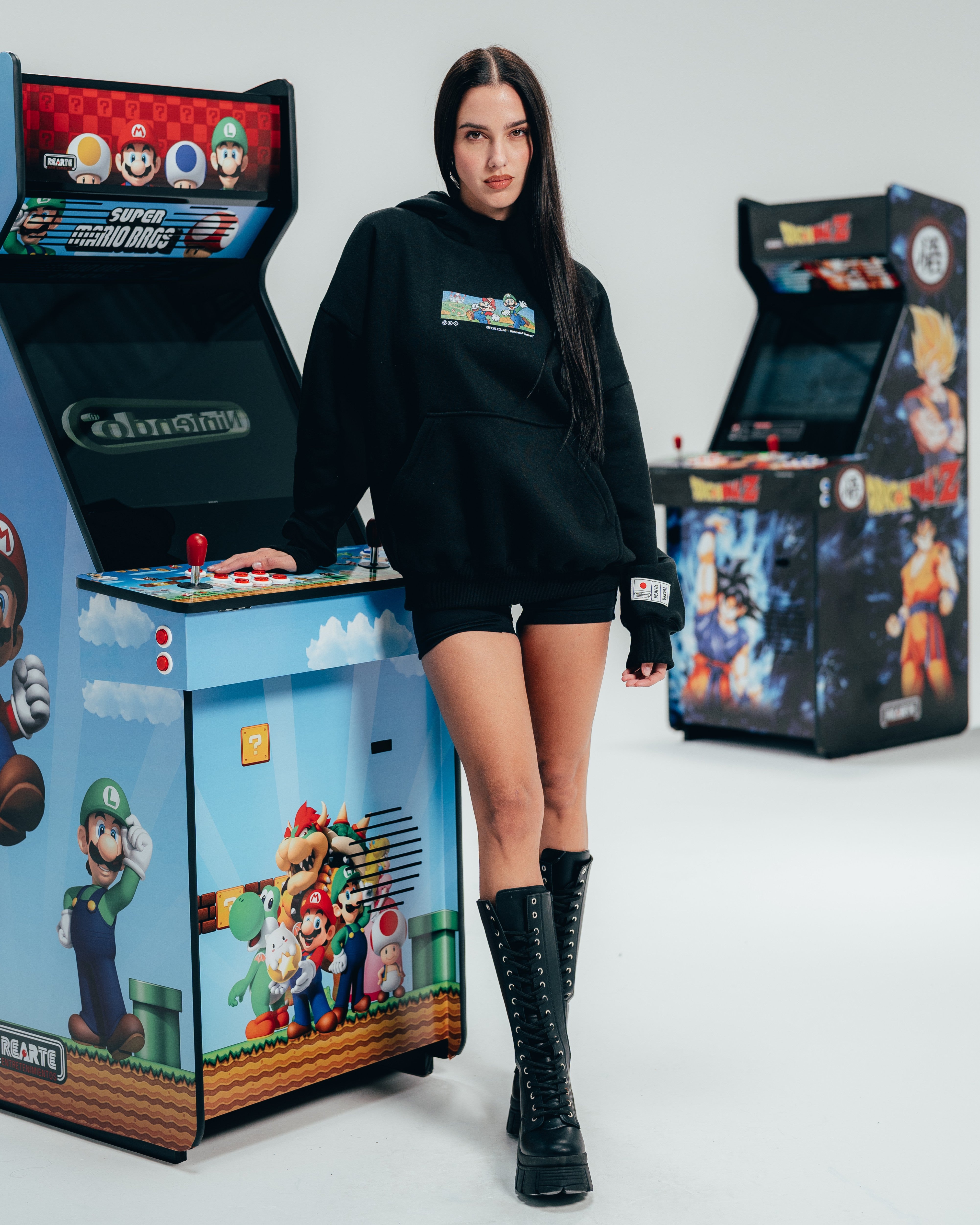 HOODIE EXTRAHEAVY [ NINTENDO ] MARIO WORLD