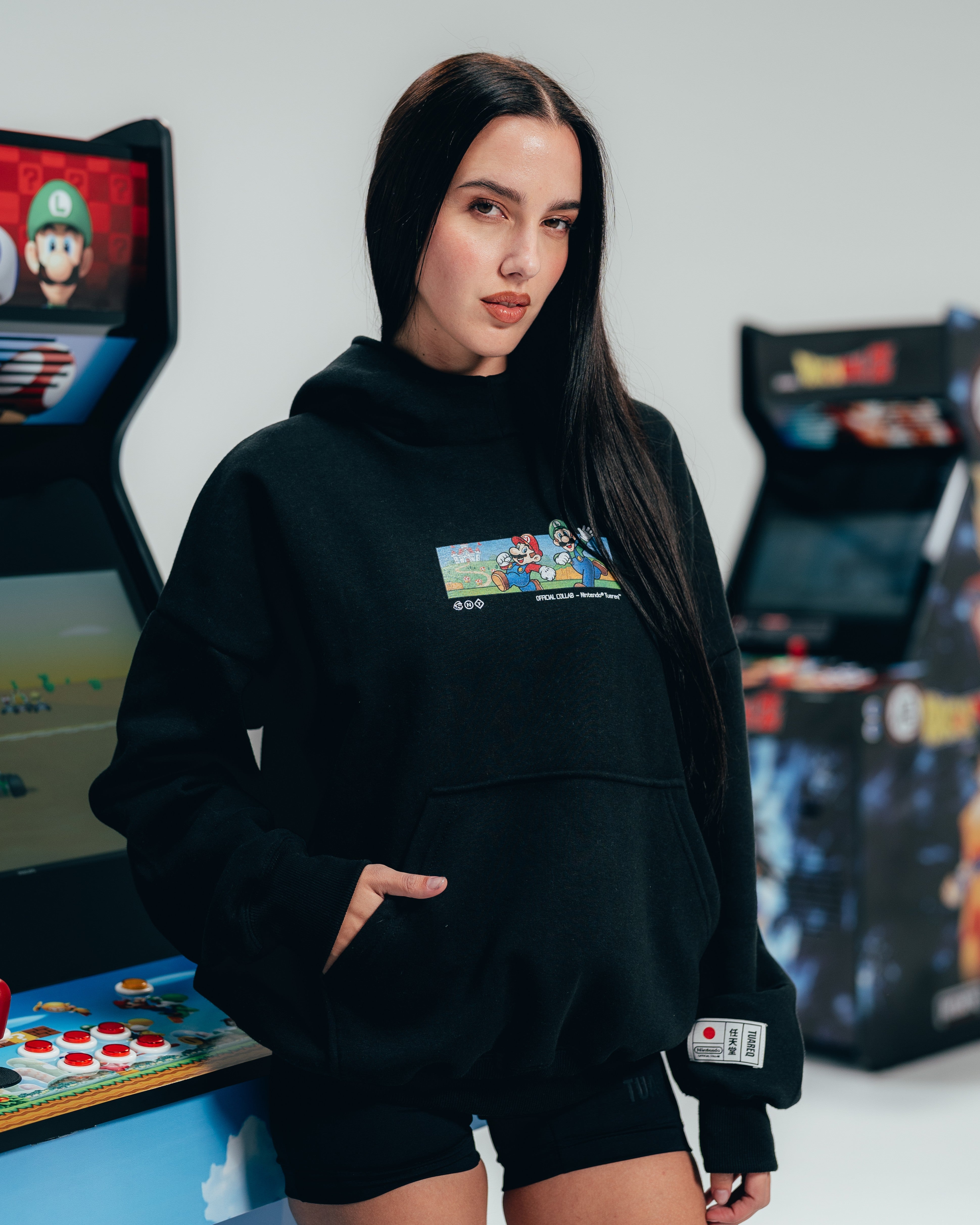 HOODIE EXTRAHEAVY [ NINTENDO ] MARIO WORLD