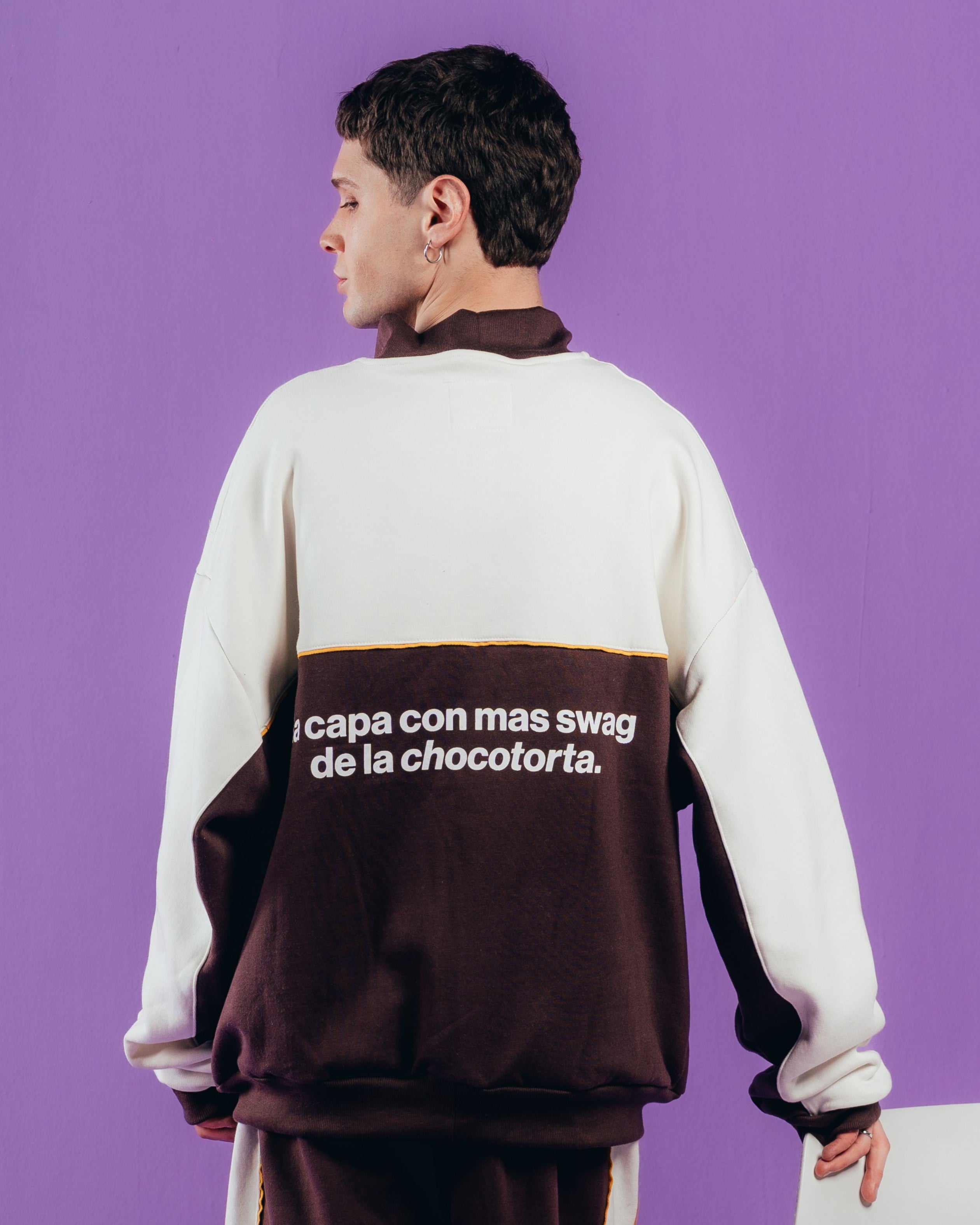 CONJUNTO DE INVIERNO [ CHOCOLINAS ] BICOLOR BROWN