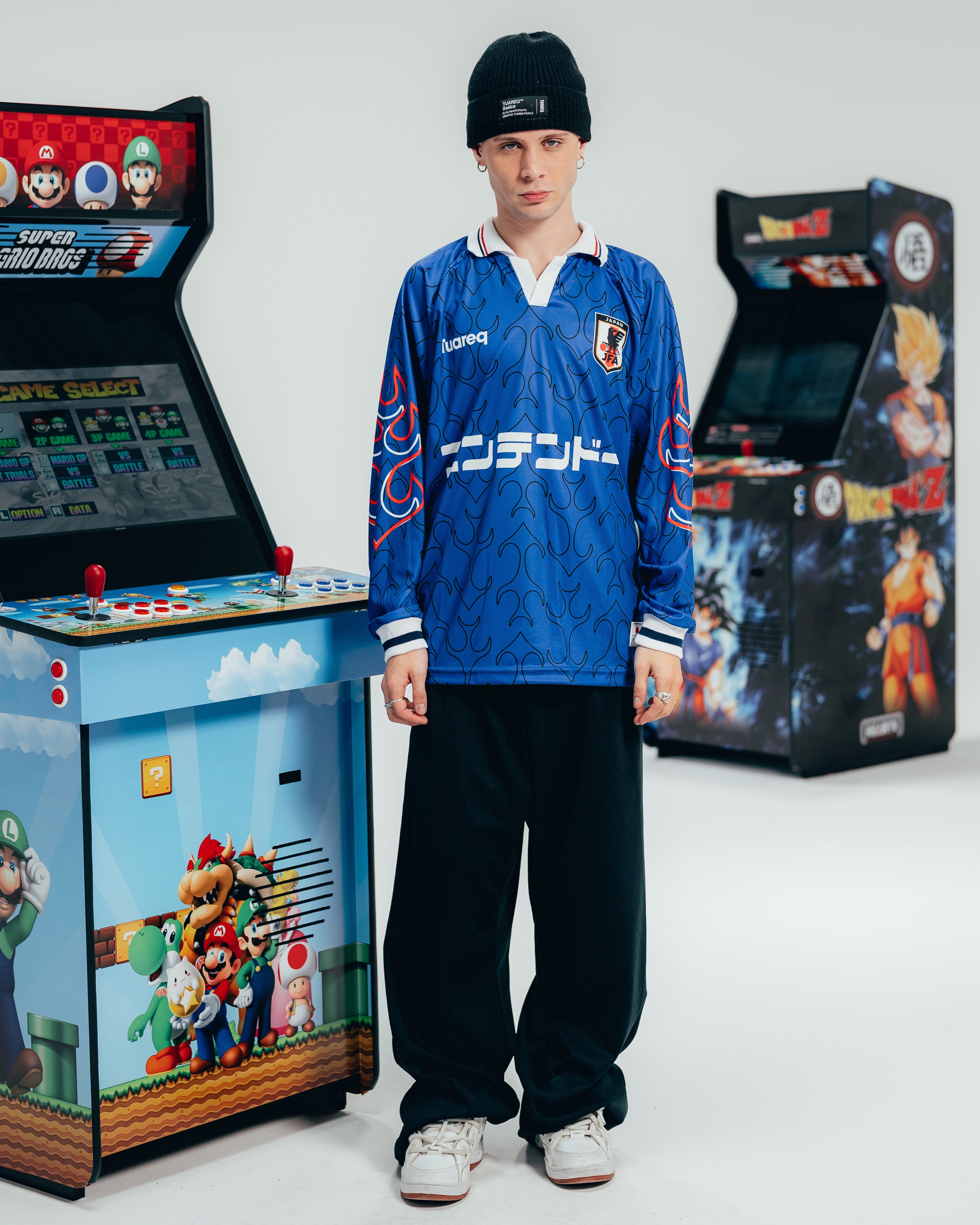 CAMISETA FUTBOL [ NINTENDO ] JAPANESE BLUE