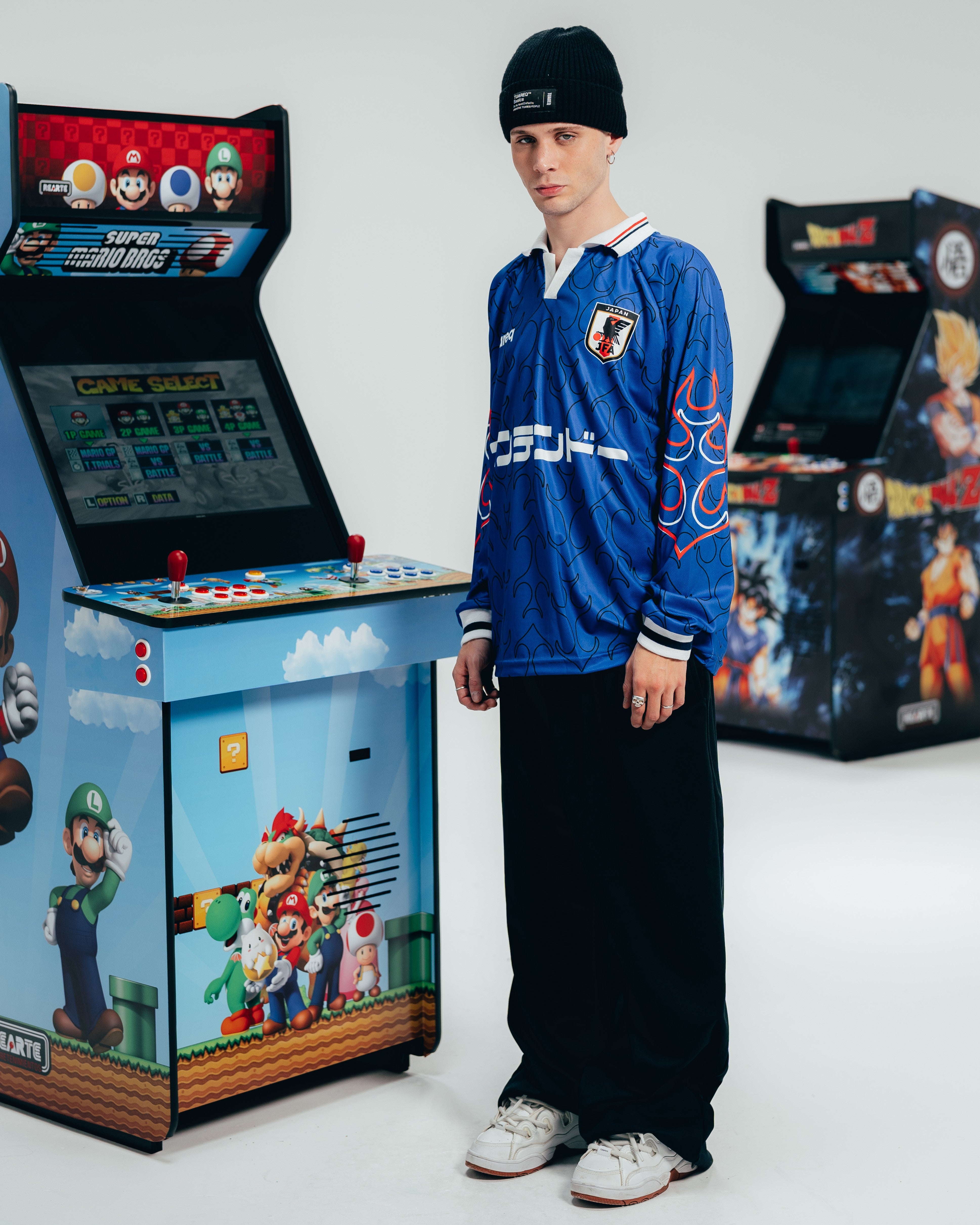 CAMISETA FUTBOL [ NINTENDO ] JAPANESE BLUE