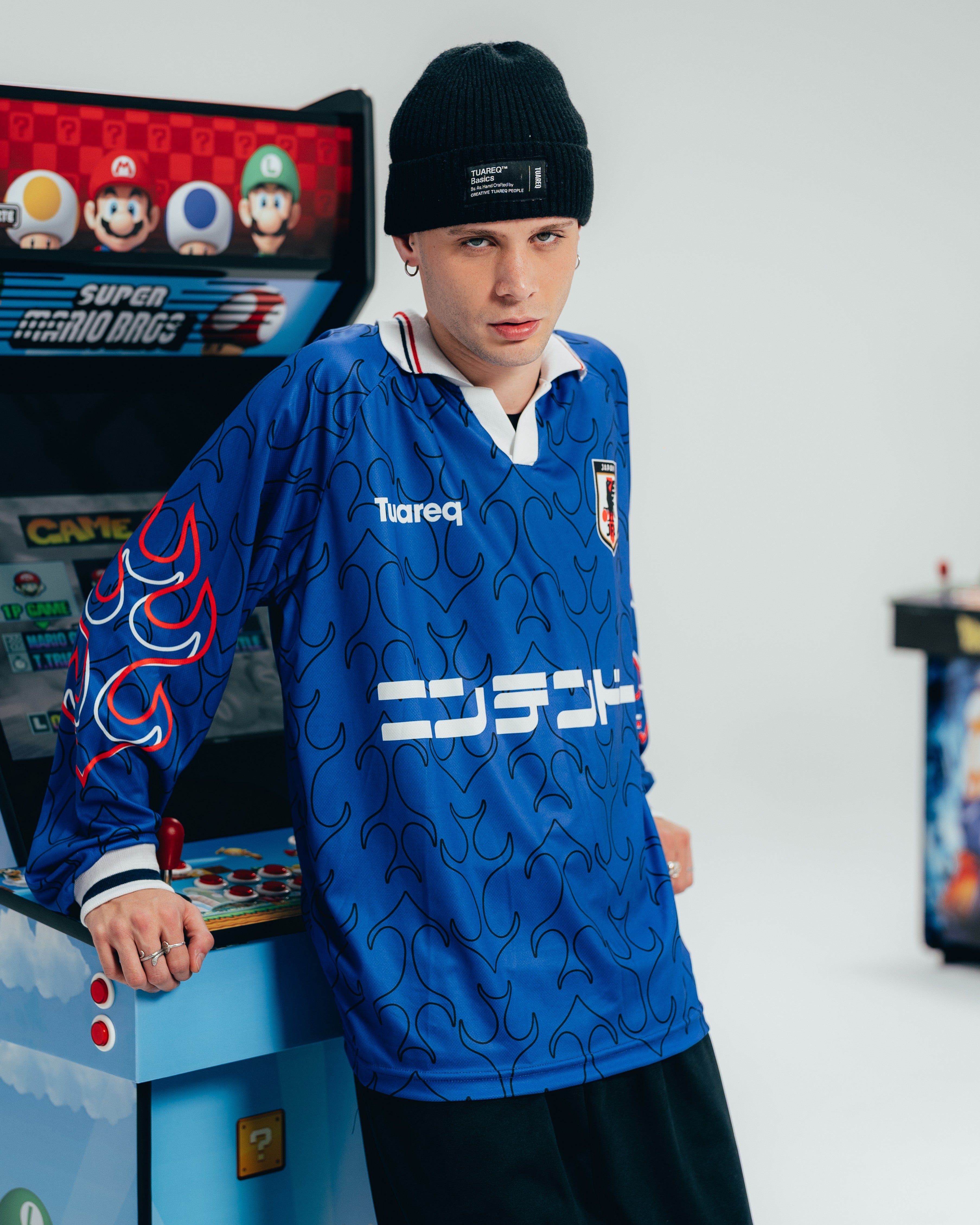 CAMISETA FUTBOL [ NINTENDO ] JAPANESE BLUE