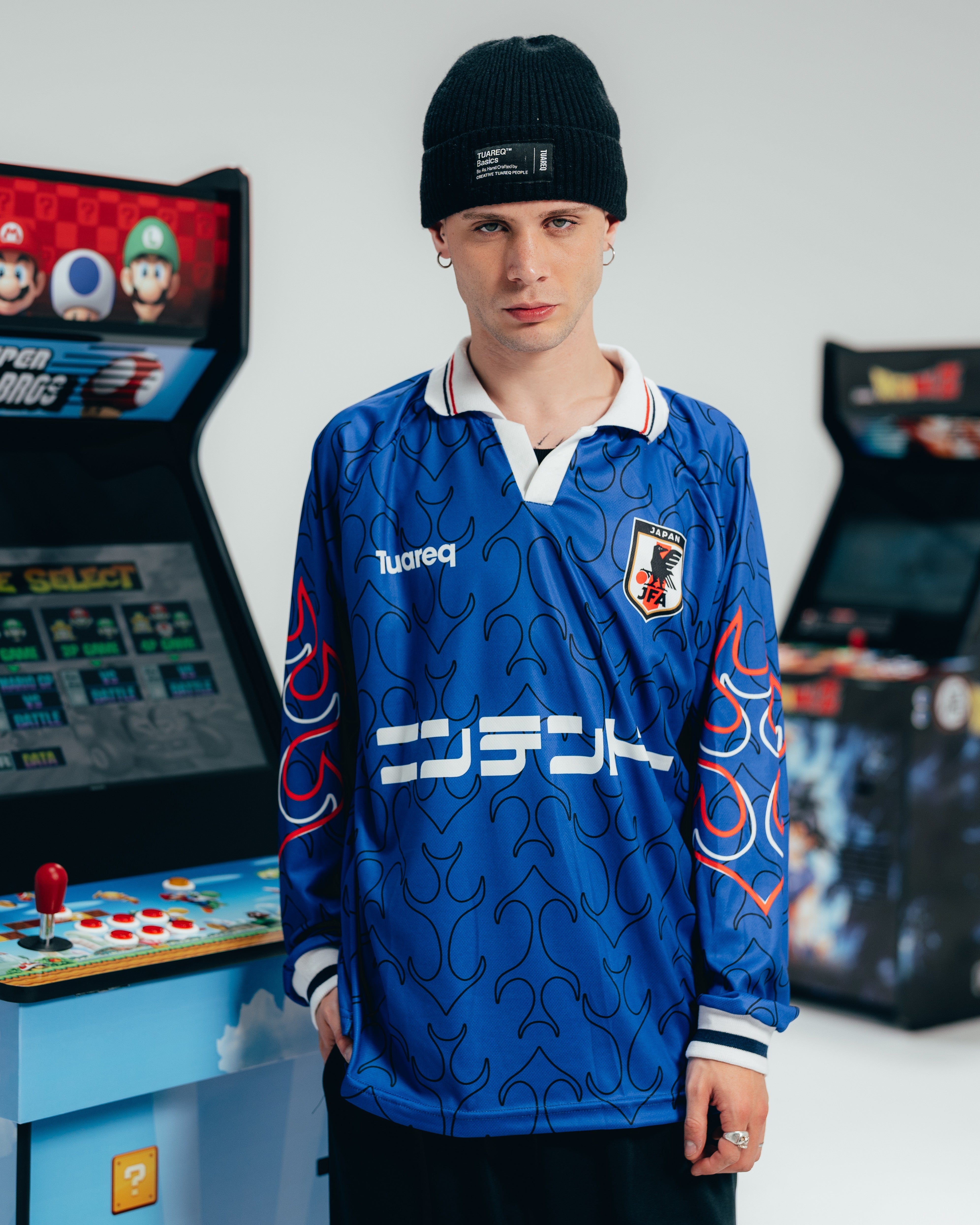 CAMISETA FUTBOL [ NINTENDO ] JAPANESE BLUE