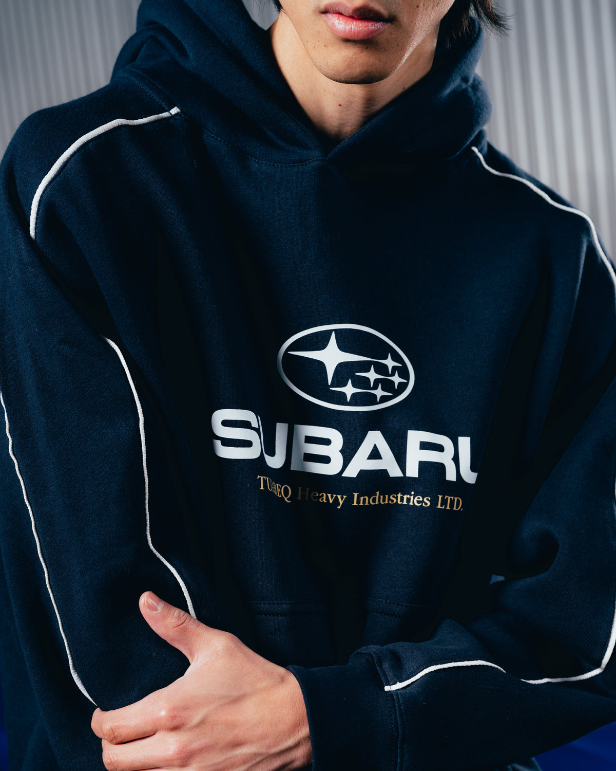HOODIE [ SUBARU ] RELIEVE NAVY BLUE