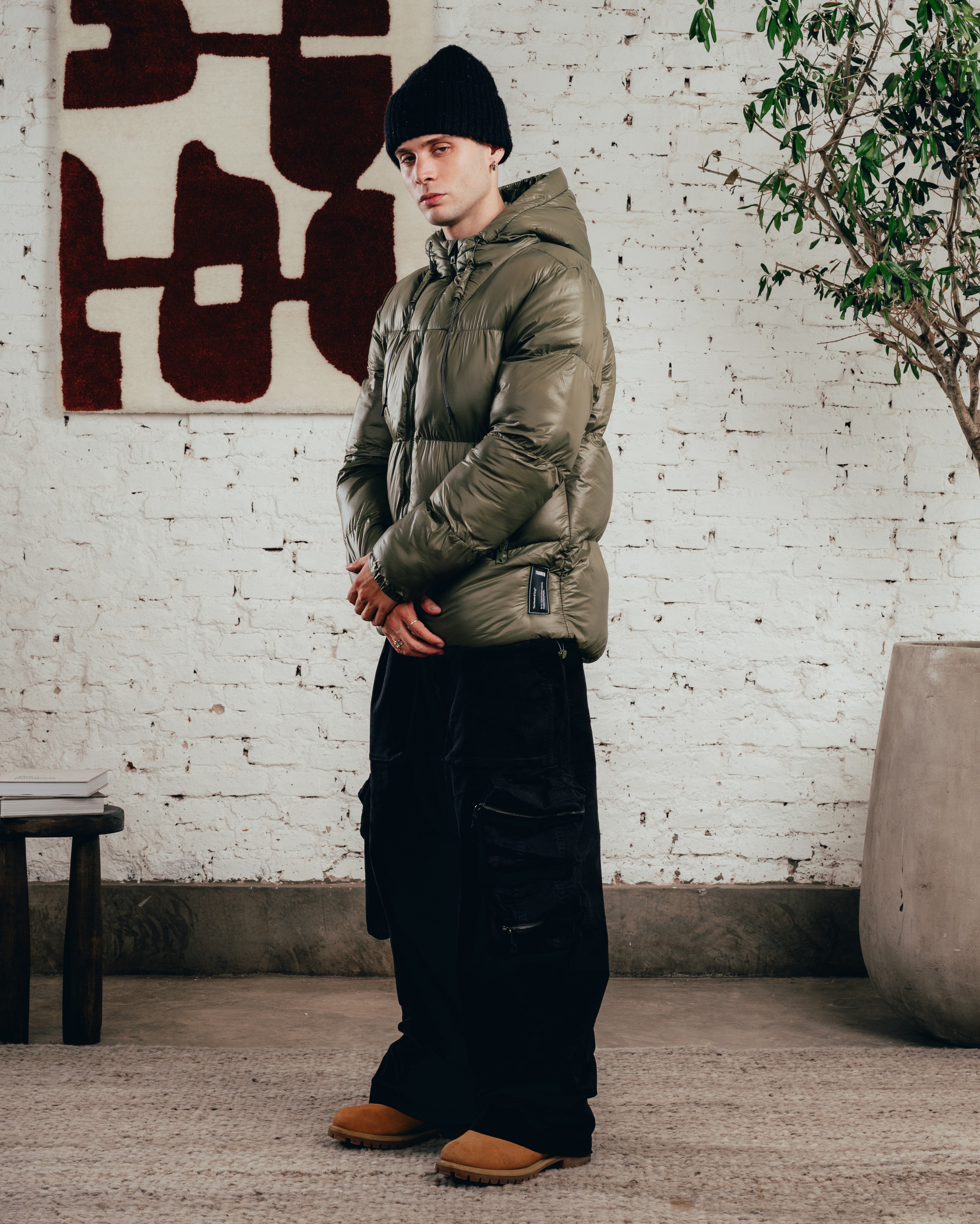 CAMPERA PUFFER [ COMFORT ] OLIVE GREEN