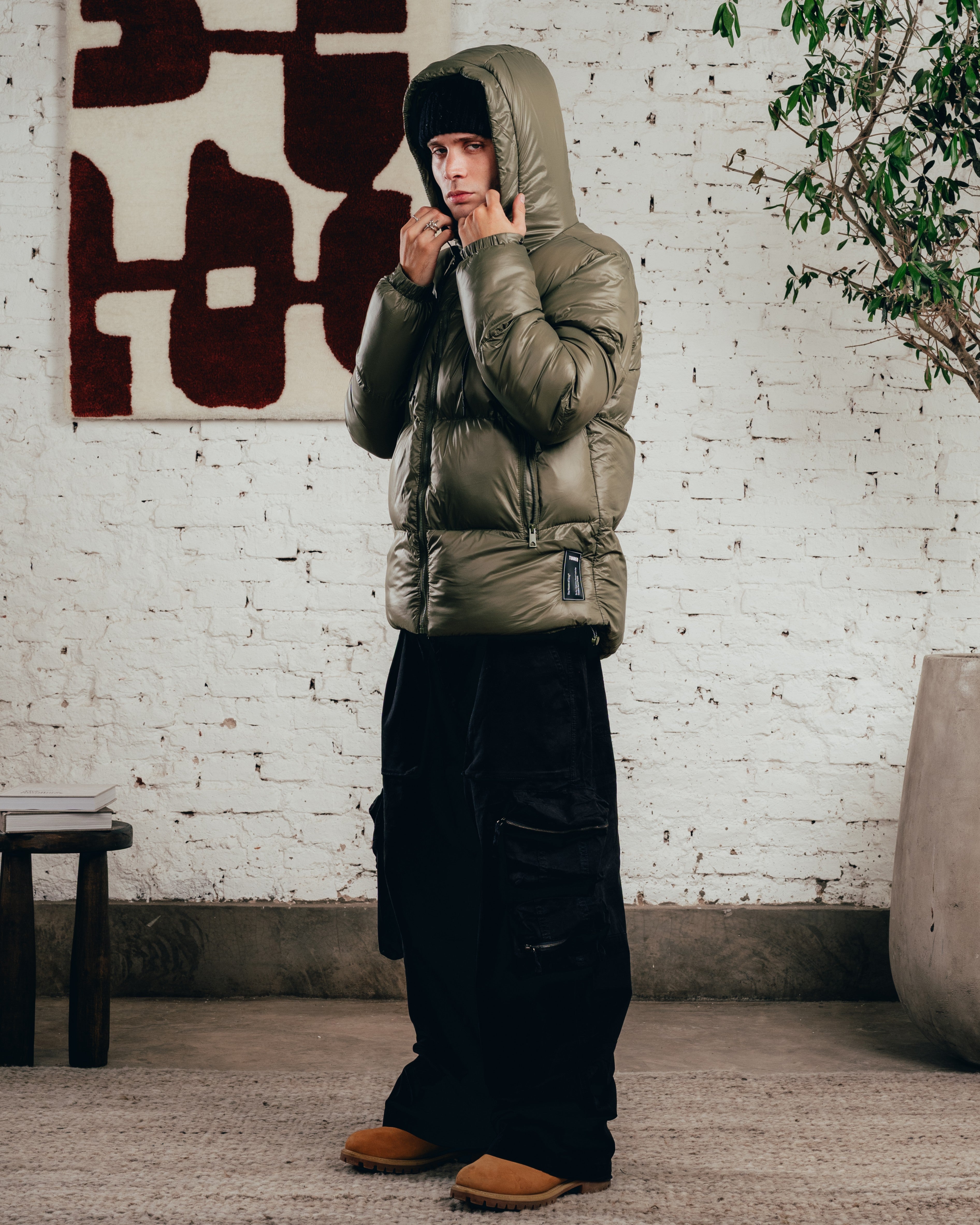 CAMPERA PUFFER [ COMFORT ] OLIVE GREEN